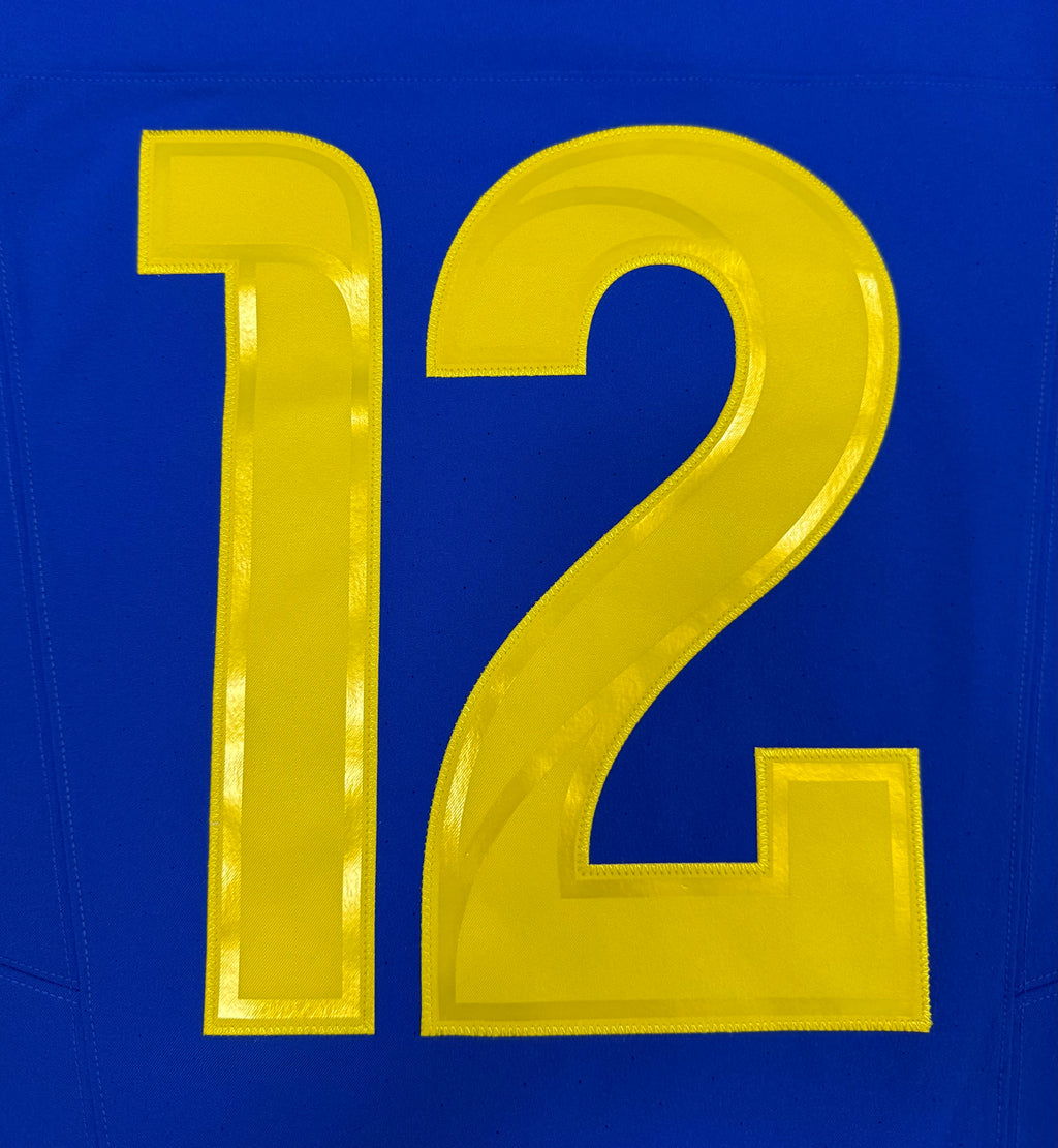 Puka Nacua Los Angeles Rams
Jersey #12 Nike Vapor FUSE Elite blue Size 44 (Large) NFL