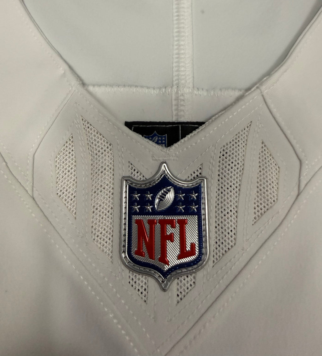 Mike Evans San Francisco 49ers Jersey #5 Nike Vapor FUSE Elite White Size 44 (Large) NFL