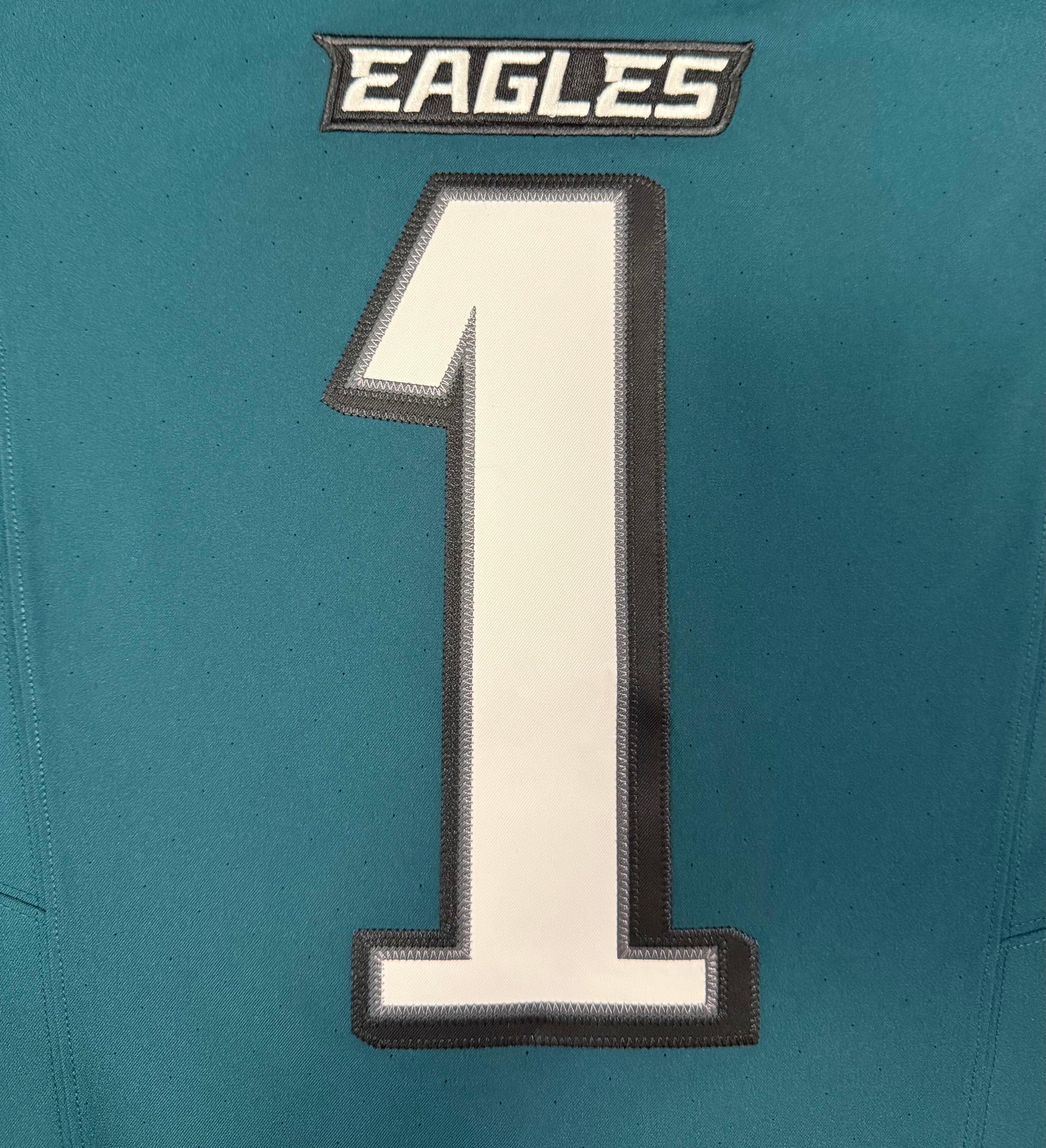 Jalen Hurts Philadelphia Eagles Jersey #1 Nike Vapor FUSE Elite Green size 44 (Large) NFL