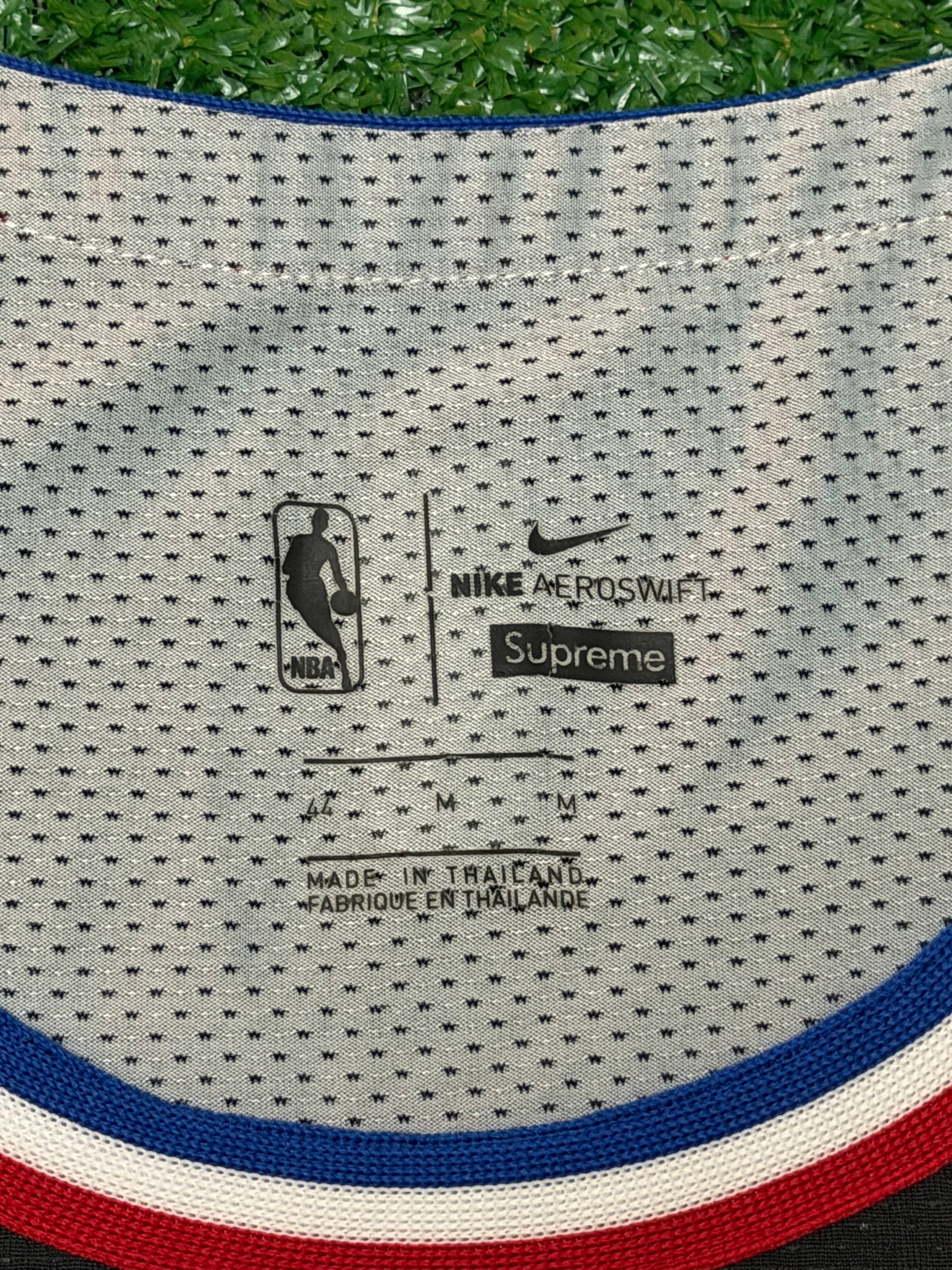 Authentic Supreme x NBA x Nike Aeroswift #94 Black Jersey Size 44/Medium