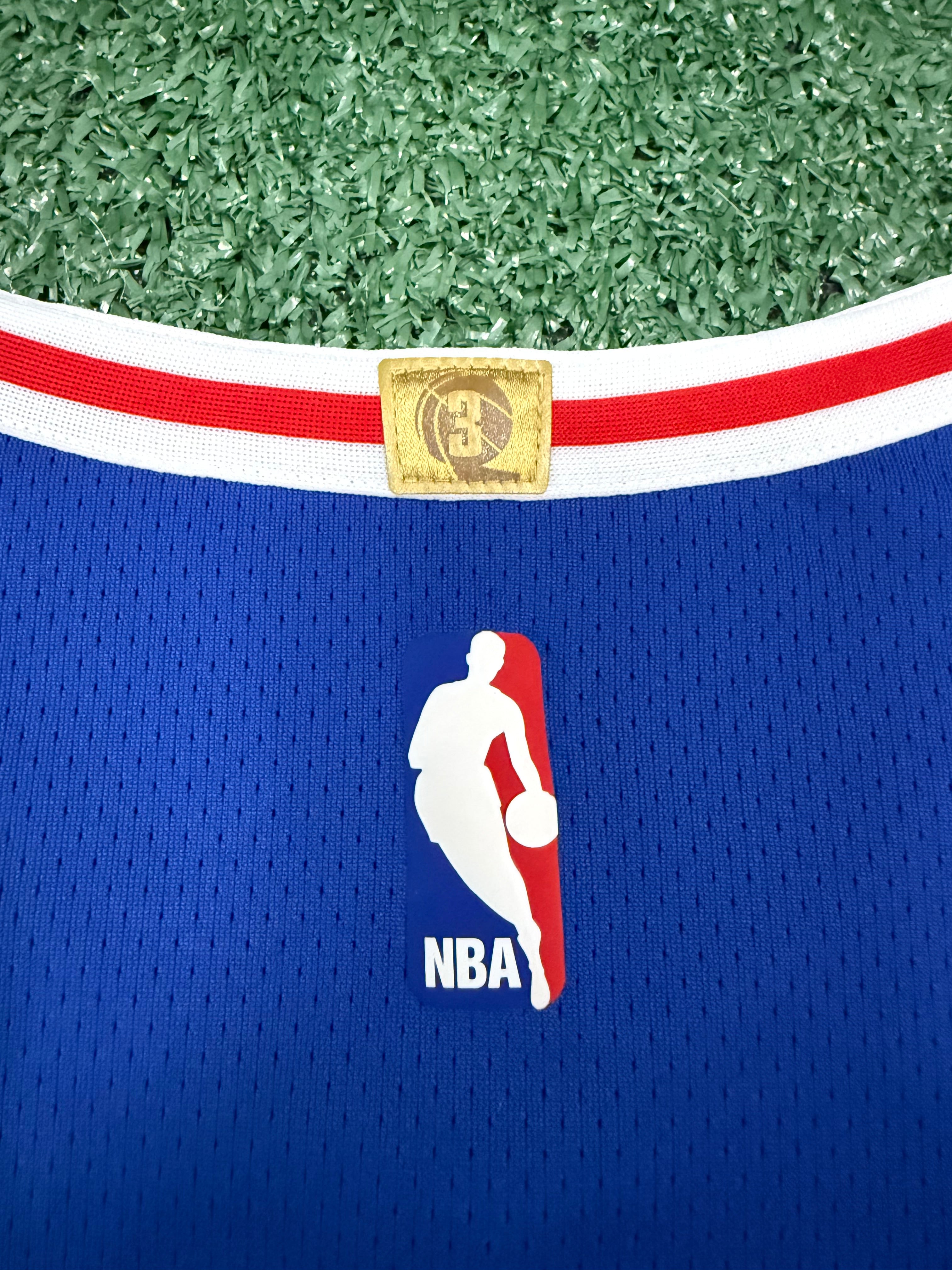 Joel Embid Philadelphia 76ers Jersey #21 Nike AeroSwift Authentic Blue Size 48 (L) NBA