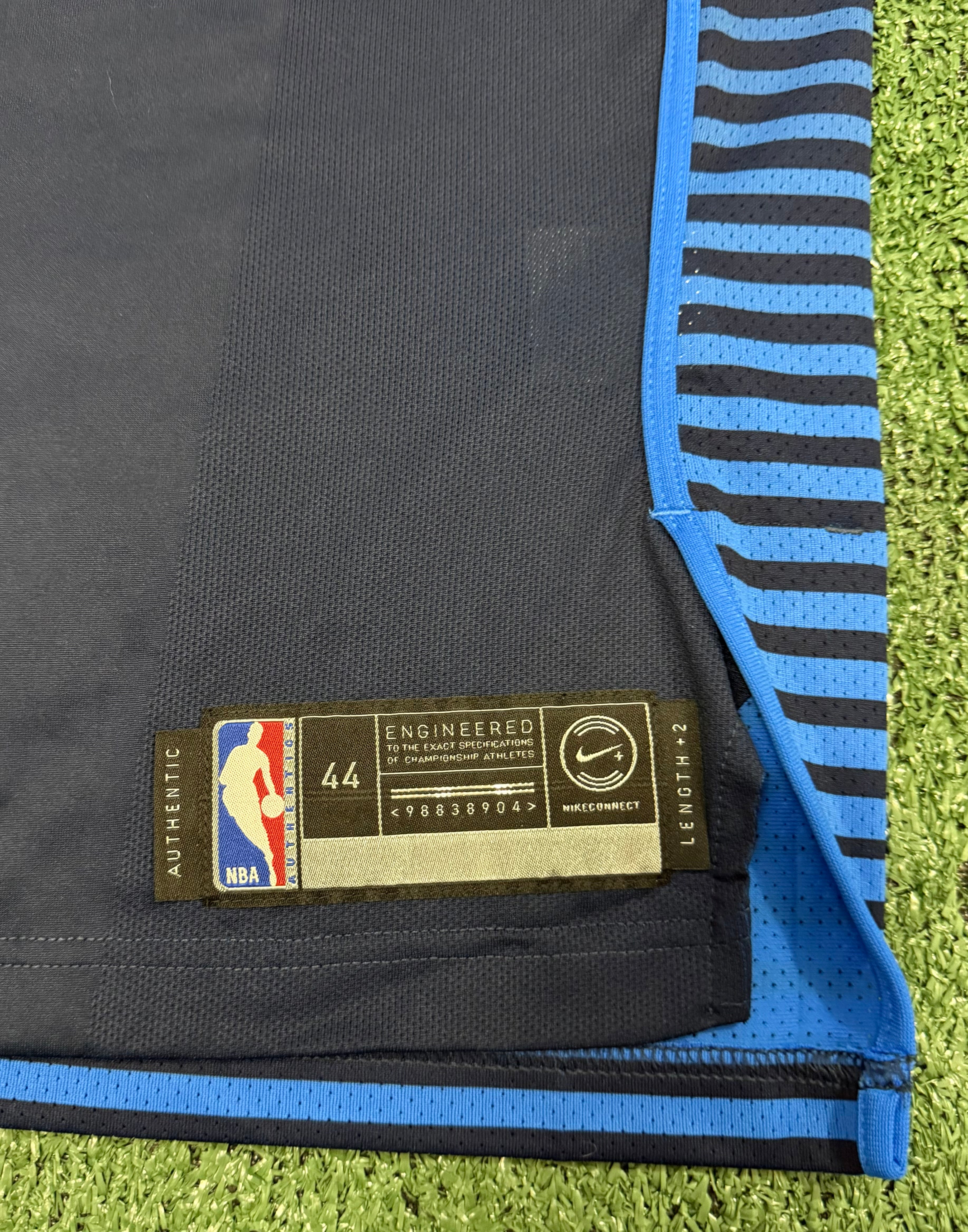 Russell Westbrook Oklahoma City Thunder Jersey #0 Nike Aeroswift Authentic Blue Size 44 (M) NBA
