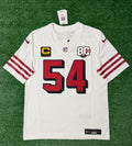 Fred Warner San Francisco 49ers Jersey #54 Nike Vapor Fuse Limited Stitched White Size (Medium) NFL