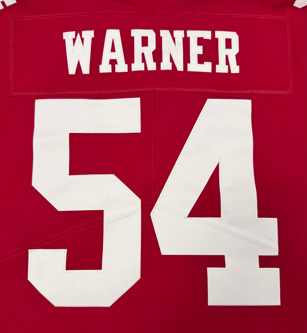 Fred Warner San Francisco 49ers
Jersey #54 Nike Vapor Elite red Size 44 (Large) NFL