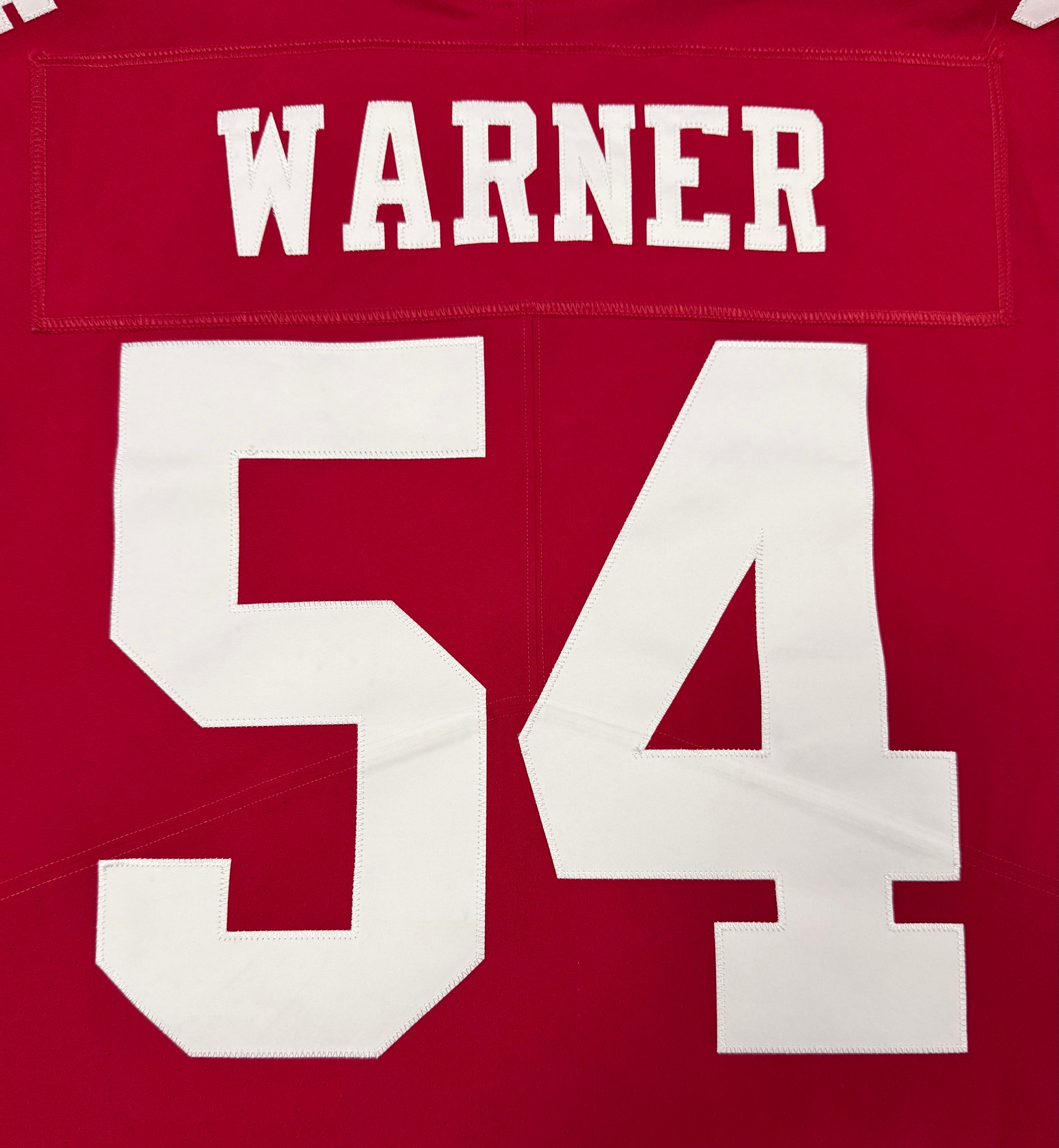 Fred Warner San Francisco 49ers
Jersey #54 Nike Vapor Elite red Size 44 (Large) NFL