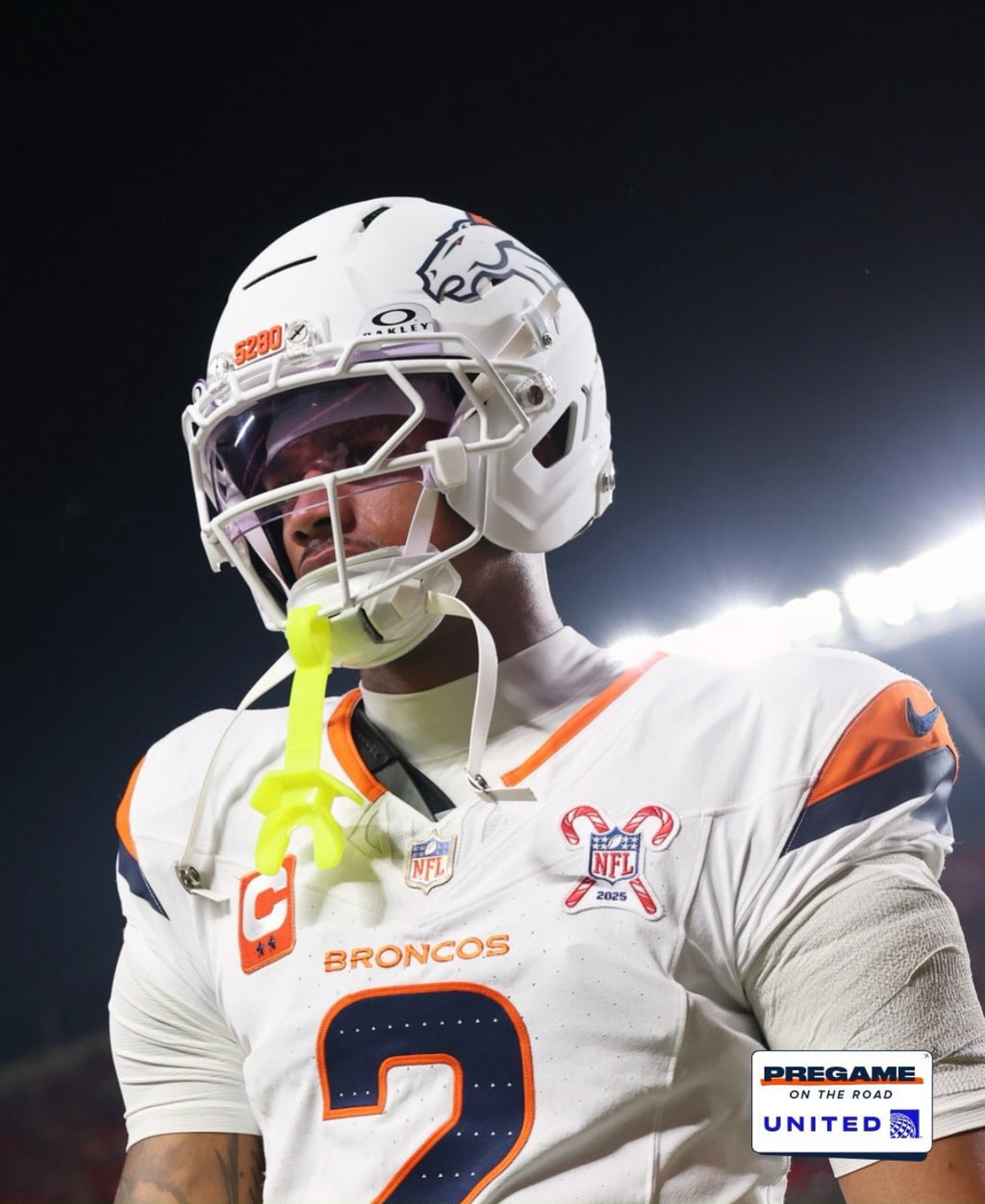 Pat Surtain II Denver Broncos Jersey #2 Nike Vapor Fuse Elite White Size 48 (XL) NFL
