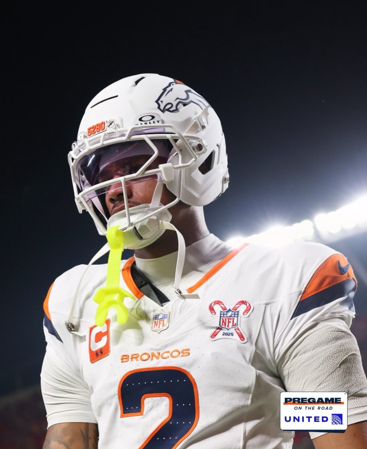 Pat Surtain II Denver Broncos Jersey #2 Nike Vapor Fuse Elite White Size 48 (XL) NFL