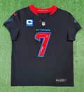 CJ Stroud Houston Texans Jersey #7 Nike Vapor Fuse Elite Navy Size 44 (L) NFL