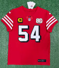 Fred Warner San Francisco 49ers Jersey #54 Nike Vapor FUSE Elite Red Size 40 (Medium) NFL