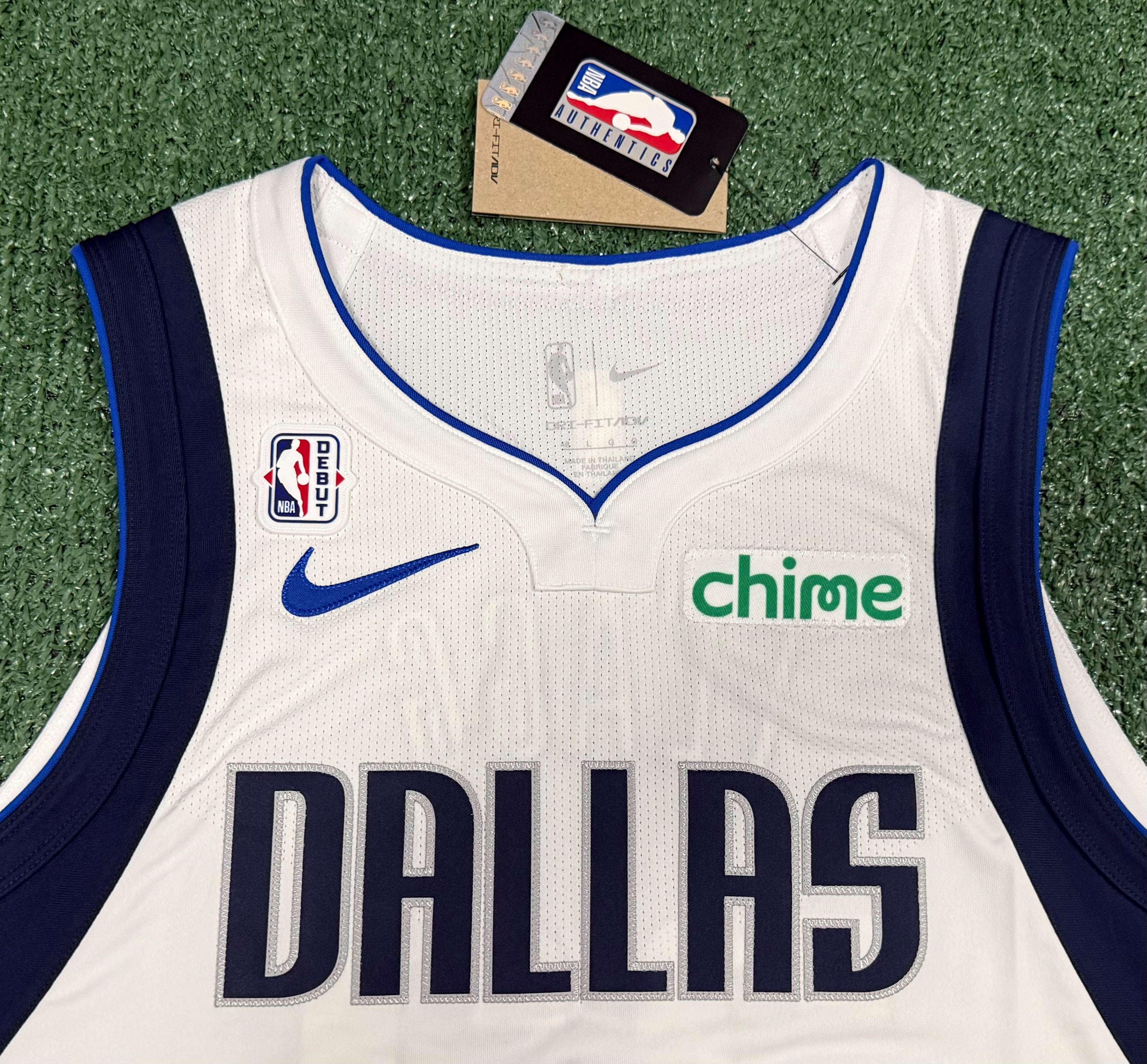 Cooper Flagg Dallas Mavericks Jersey #32 Nike ADV White Size 48 (Large) NBA