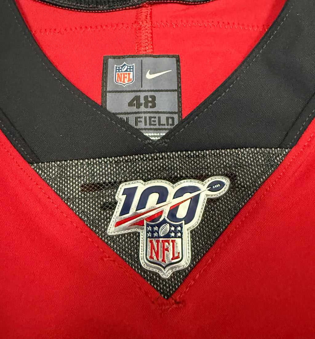 Julio Jones Atlanta Falcons Jersey #11 Nike Vapor Elite Red Size 48 (XL) NFL