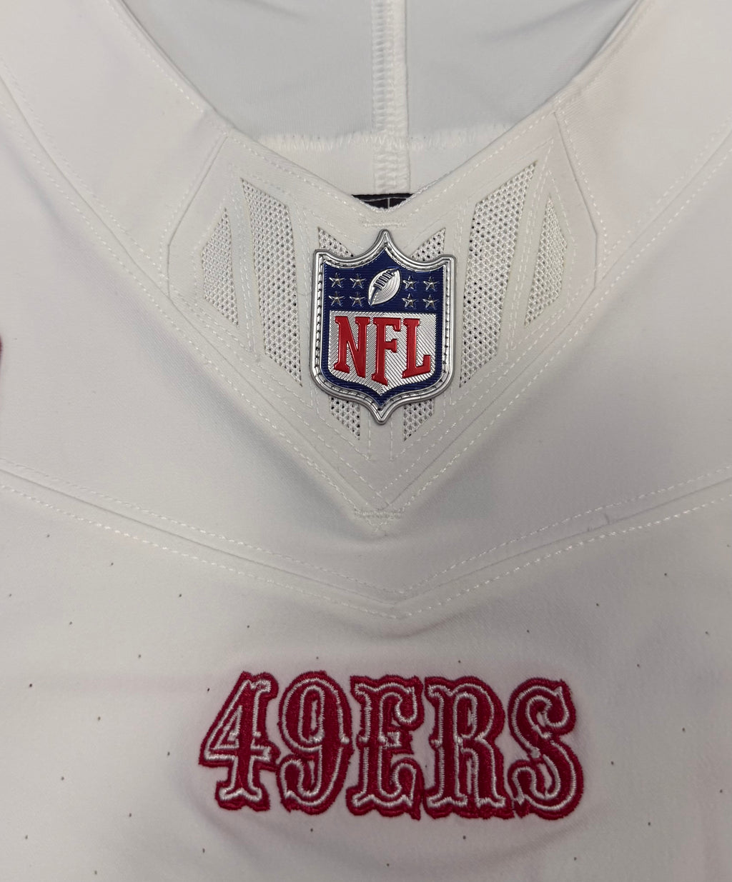 Brock Purdy San Francisco 49ers Jersey #13 Nike Vapor FUSE Elite White Size 40 (Medium) NFL