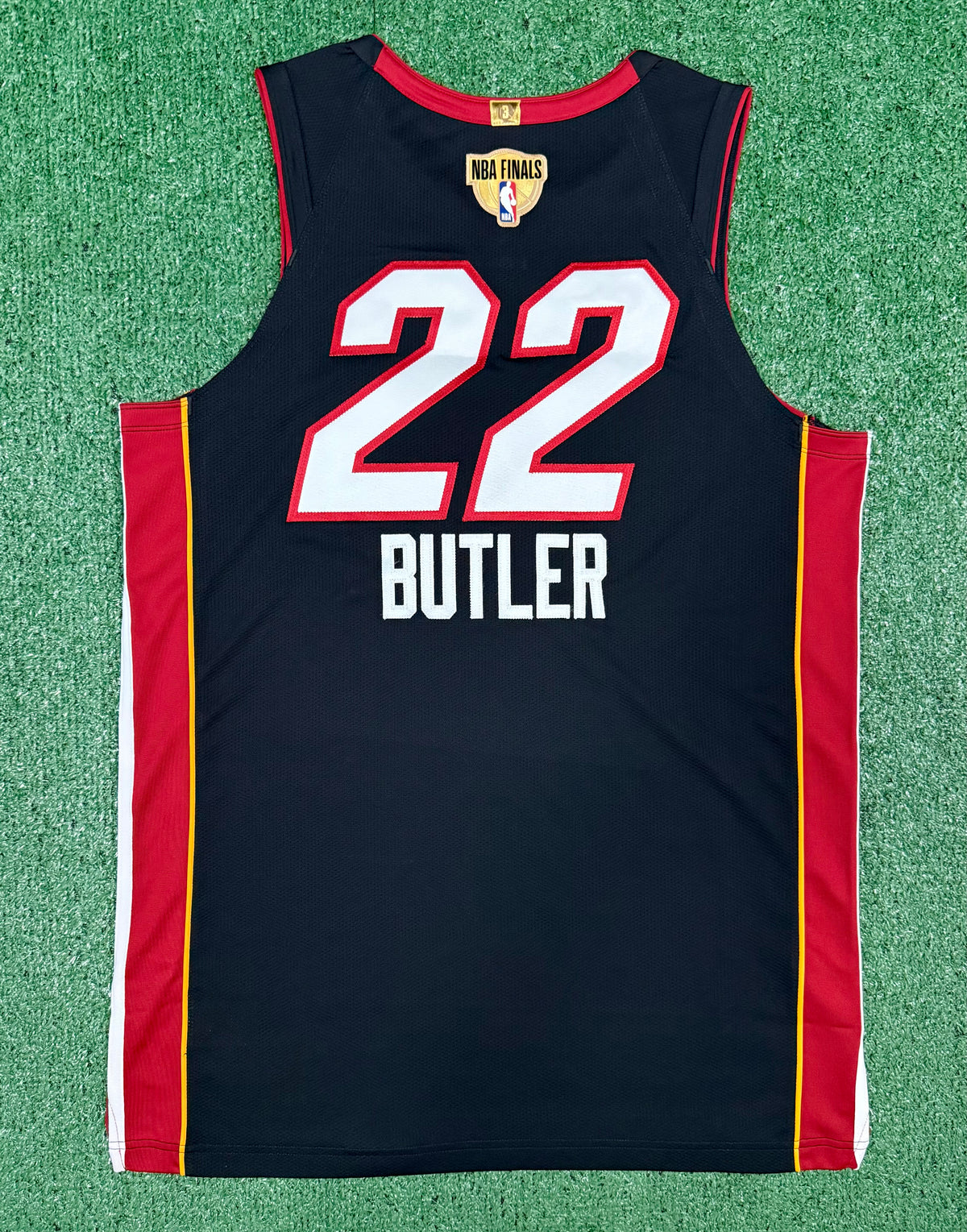 Jimmy Butler Miami Heat Bubble Jersey #22 Nike Vaporknit Authentic Black Size 48 (Large) NBA