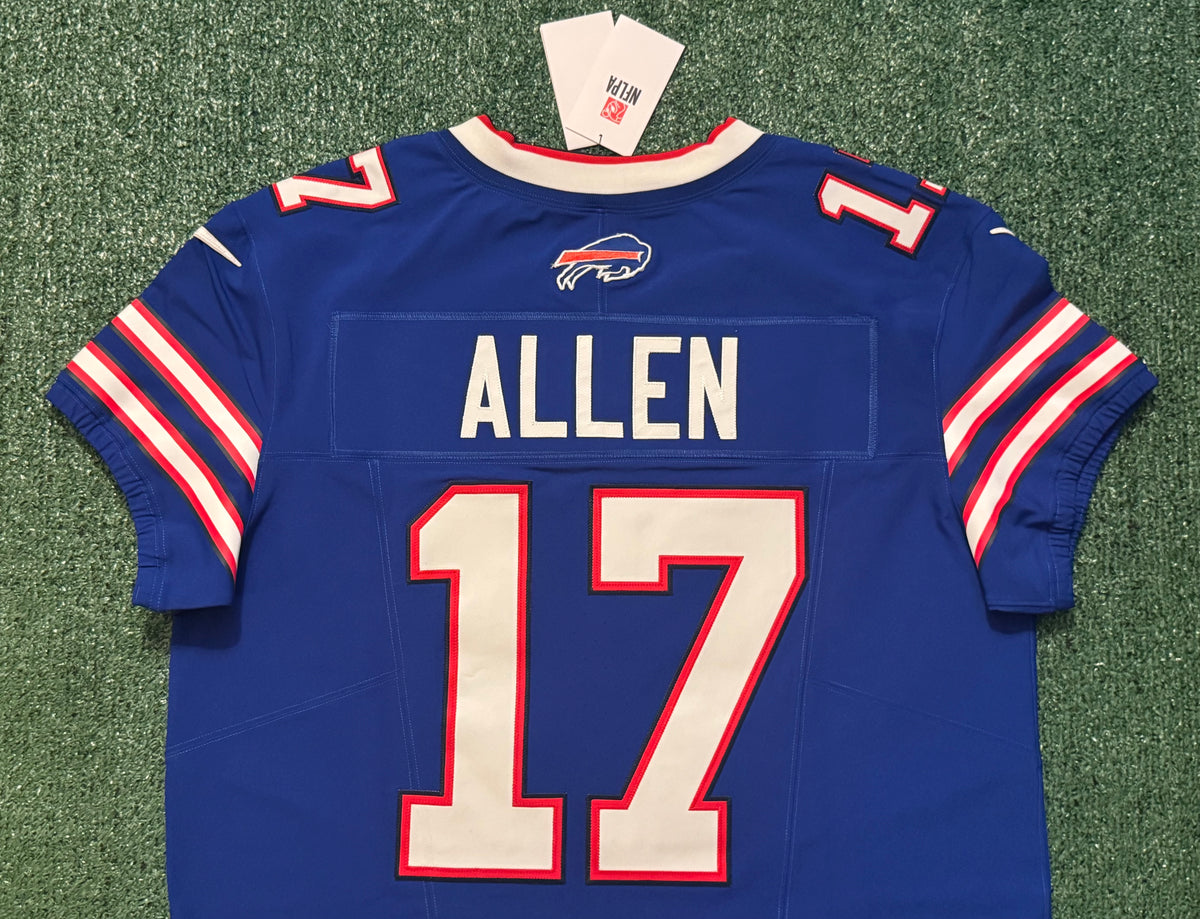 Josh Allen Buffalo Bills Jersey #17 Nike Vapor Fuse Elite Blue Size 48 (XL) NFL