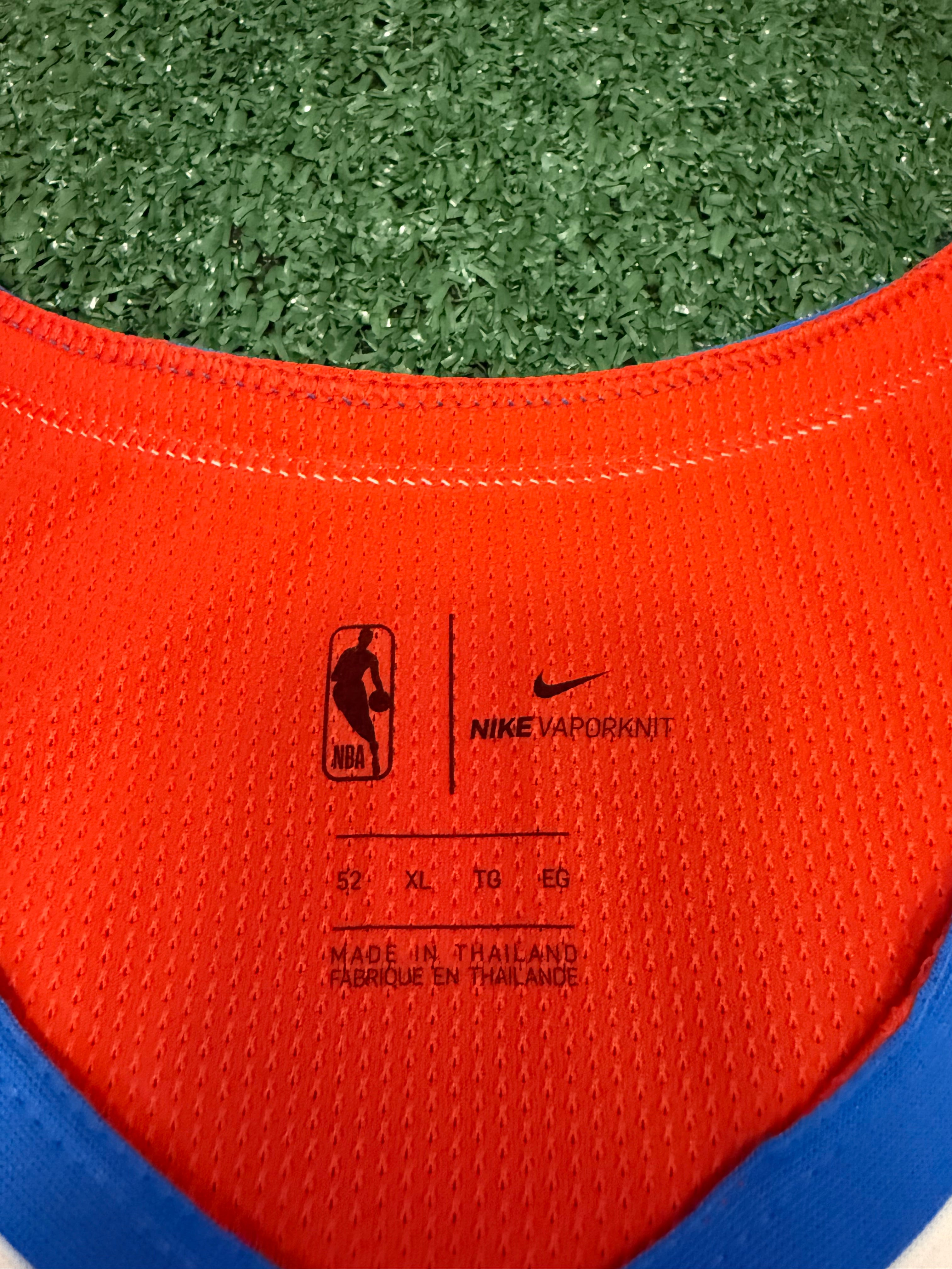 Shai Gilgeous-Alexander Oklahoma City Thunder Jersey #2 Nike VaporKnit Authentic Orange Size 52 (XL) NBA