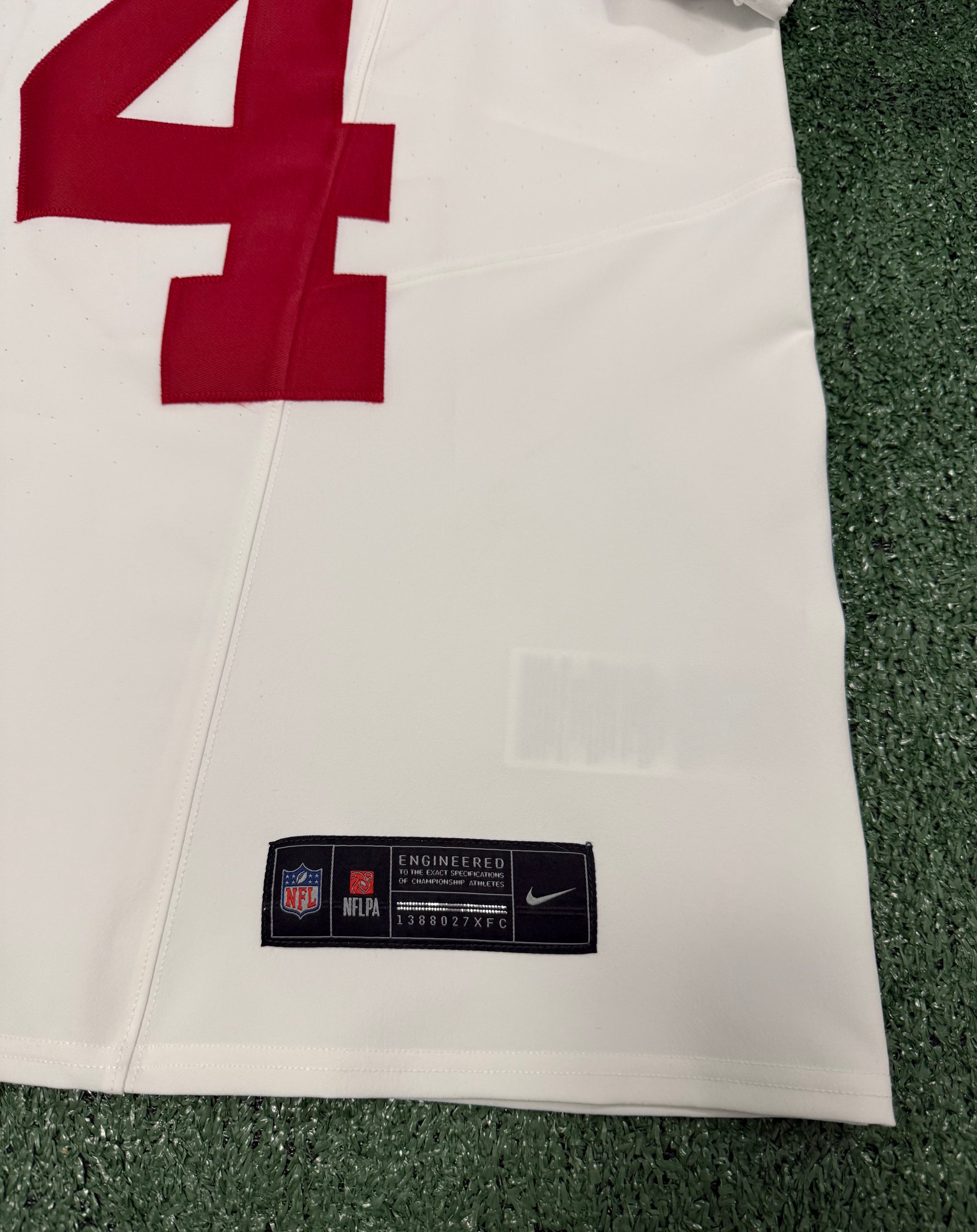 Fred Warner San Francisco 49ers
Jersey #54 Nike Vapor FUSE Elite White Size 48 (XL) NFL