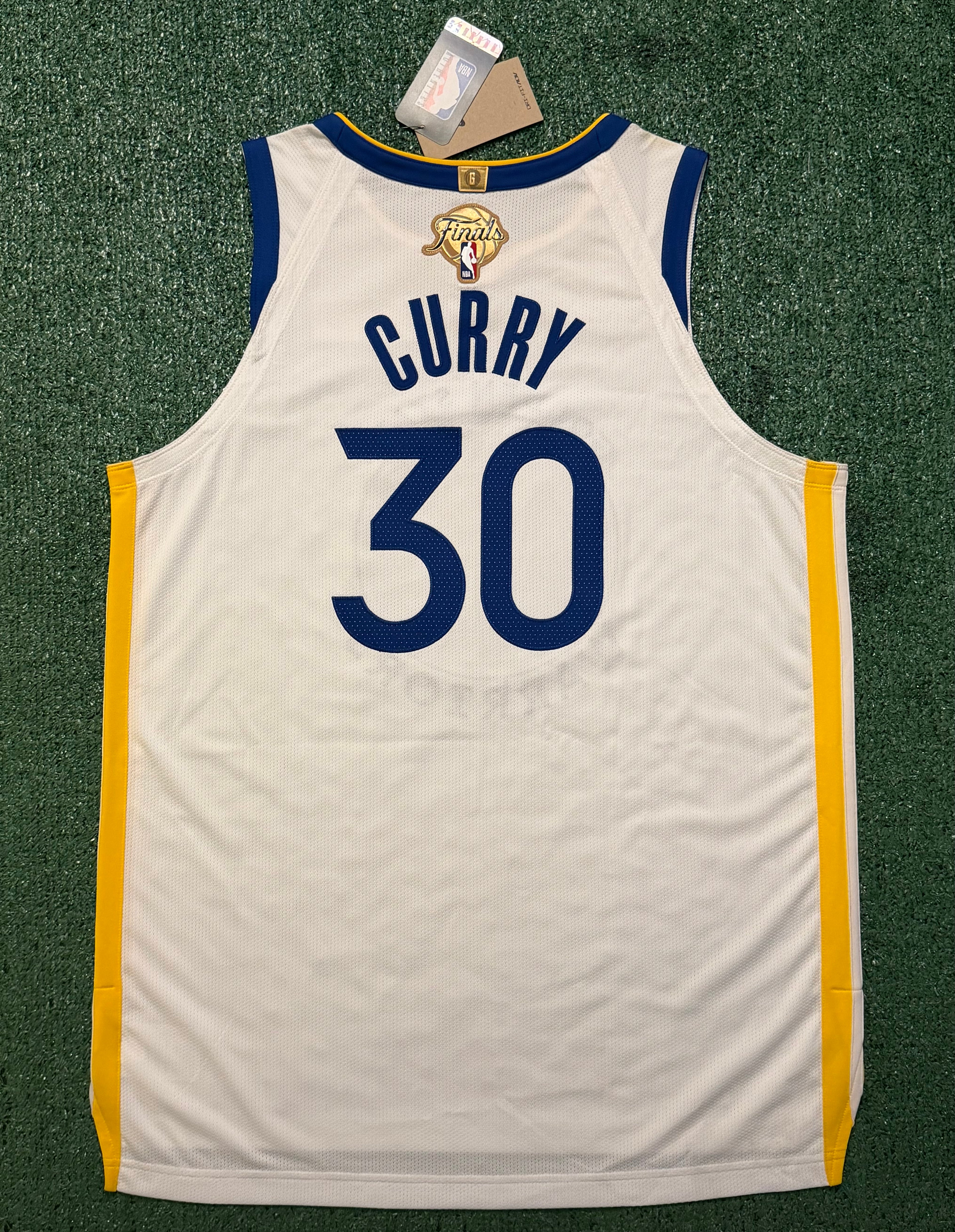 Steph Curry Golden State Warriors Jersey #30 Nike ADV Authentic White Size 48 (L) NBA