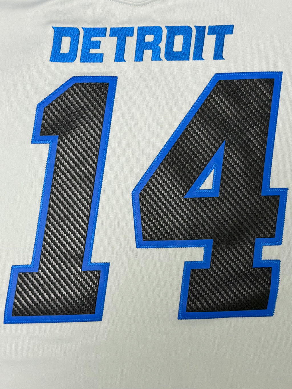 Amon Ra St Brown Detroit Lions Jersey #14 Nike Vapor FUSE Rivalry Gray Size (Large) NFL