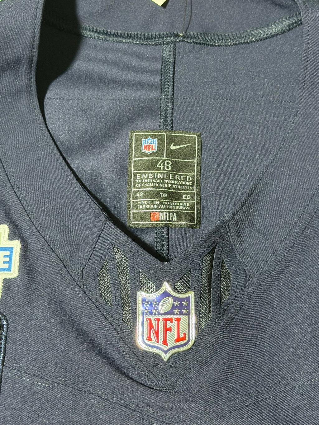 Caleb Williams Chicago Bears Jersey #18 Nike Vapor FUSE Elite Navy Size 48 (XL) NFL