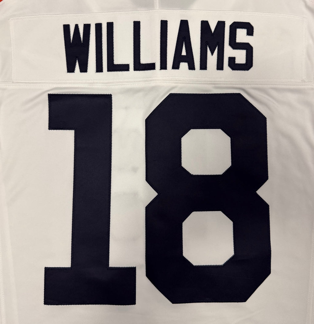 Caleb Williams Chicago Bears Jersey #18 Nike Vapor FUSE Stitched Limited White Size (Medium) NFL