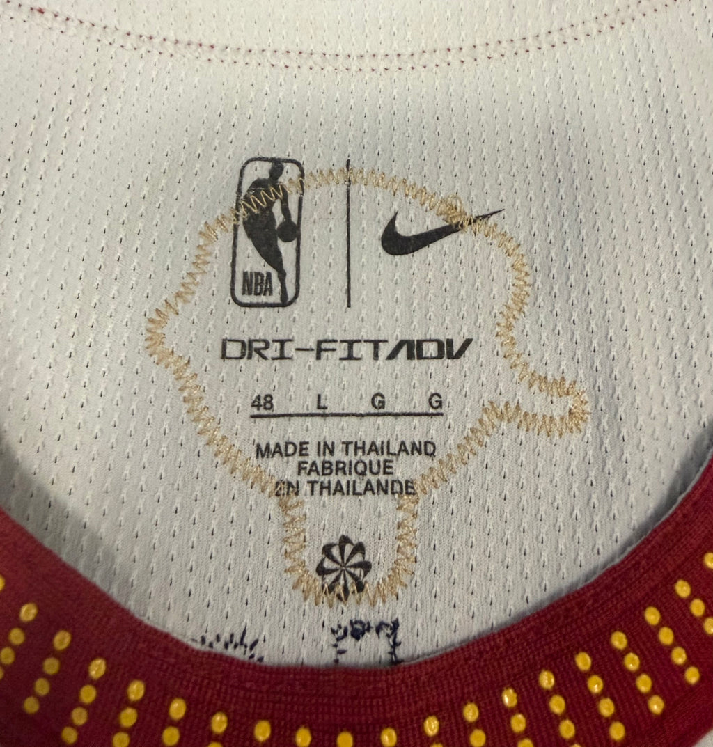 Nikola Jokic Denver Nuggets Jersey #15 Nike ADV Authentic White Size 48 (L) NBA