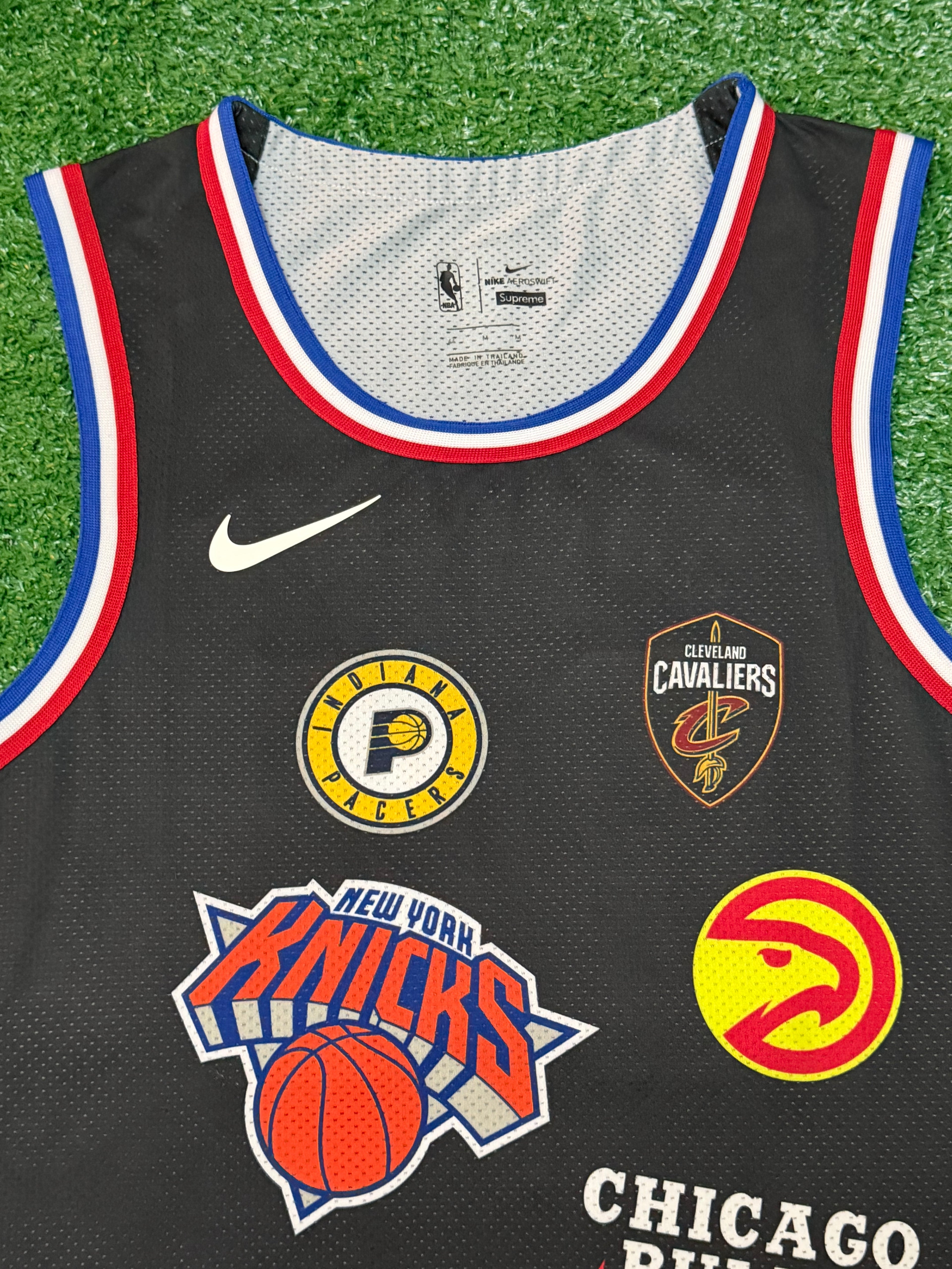 Authentic Supreme x NBA x Nike Aeroswift #94 Black Jersey Size 44/Medium