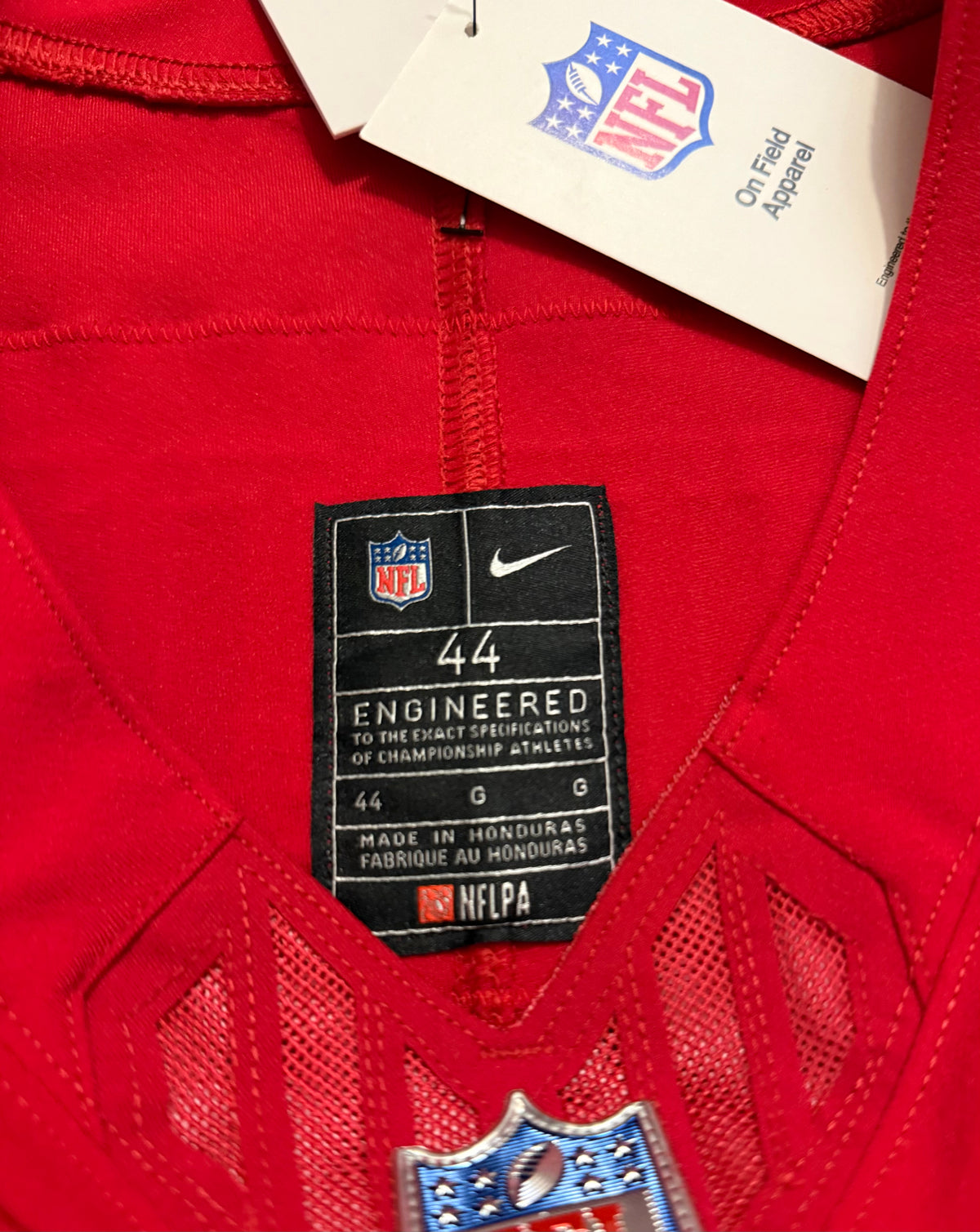 Brock Purdy San Francisco 49ers Jersey #13 Nike Vapor FUSE Elite Red Size 44 (Large) NFL