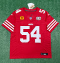 Fred Warner San Francisco 49ers Jersey #54 Nike Vapor Fuse Limited Stitched Red Size (Large) NFL