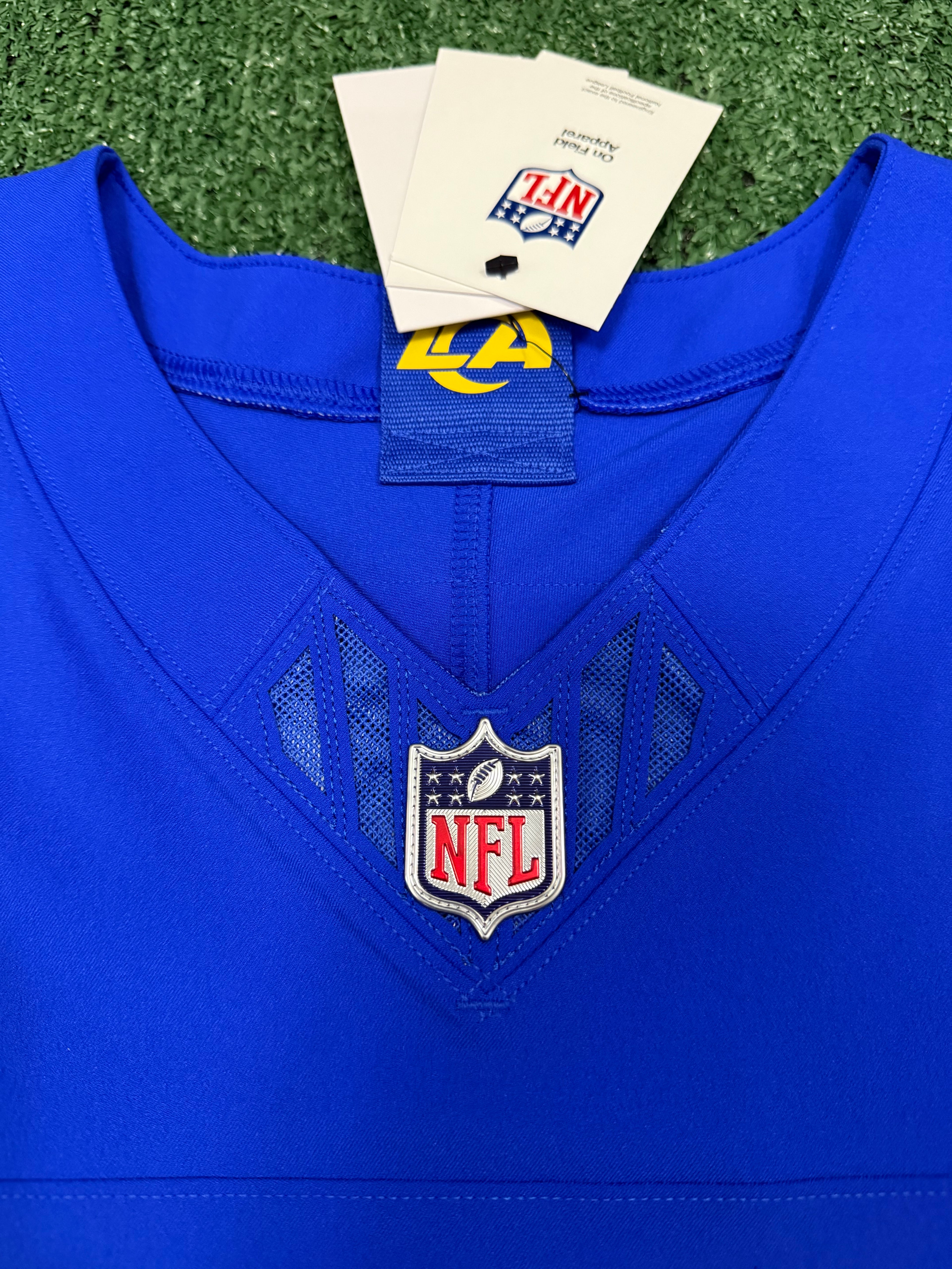 Puka Nacua Los Angeles Rams
Jersey #12 Nike Vapor FUSE Elite blue Size 44 (Large) NFL