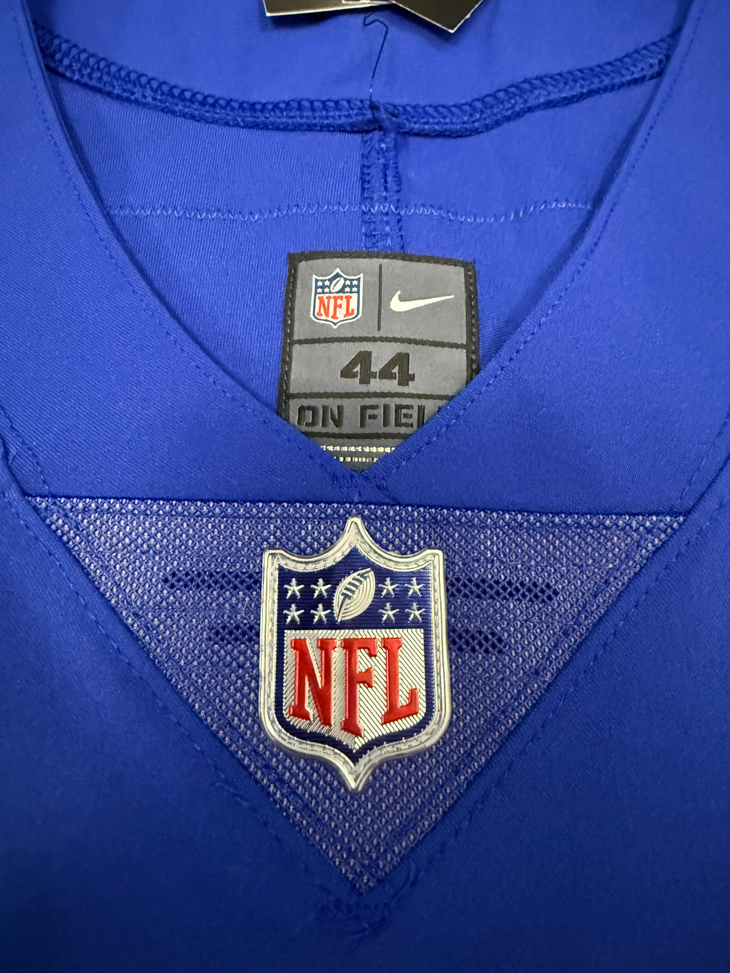 Odell Beckham Jr New York Giants Jersey #13 Nike Vapor Elite Blue Size 44 (Large) NFL