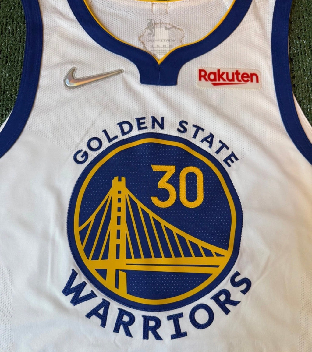 Steph Curry Golden State Warriors Jersey #30 Nike ADV Authentic White Size 52 (XL) NBA
