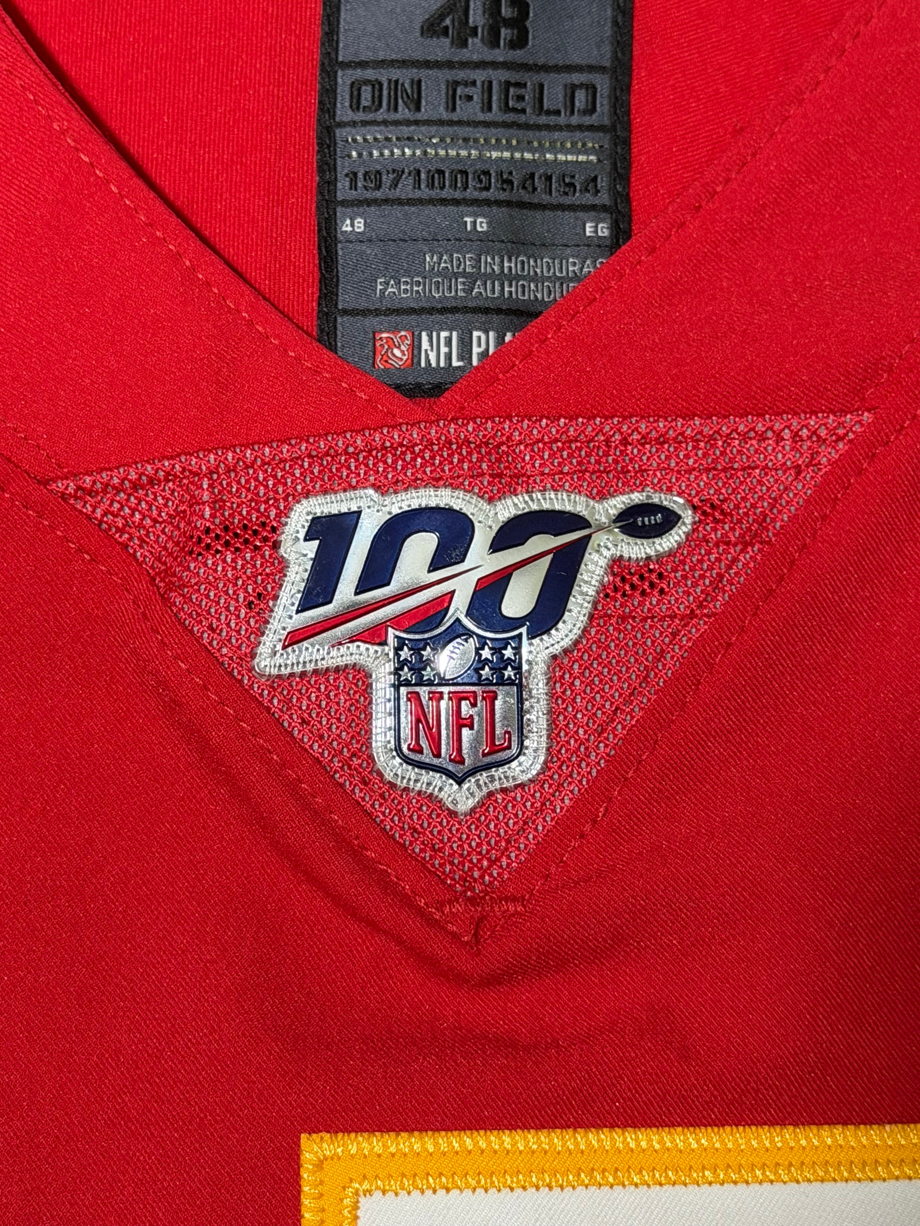 Patrick Mahomes Kansas City Chiefs Jersey #15 Nike Vapor Elite Red Size 48 (XL) NFL