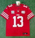 Brock Purdy San Francisco 49ers Jersey #13 Nike Vapor Fuse Limited Stitched Red Size (Medium) NFL