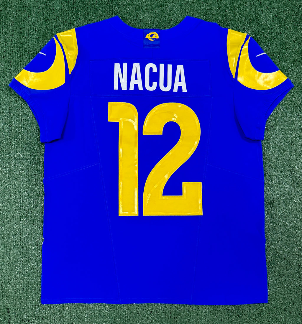 Puka Nacua Los Angeles Rams
Jersey #12 Nike Vapor FUSE Elite blue Size 44 (Large) NFL