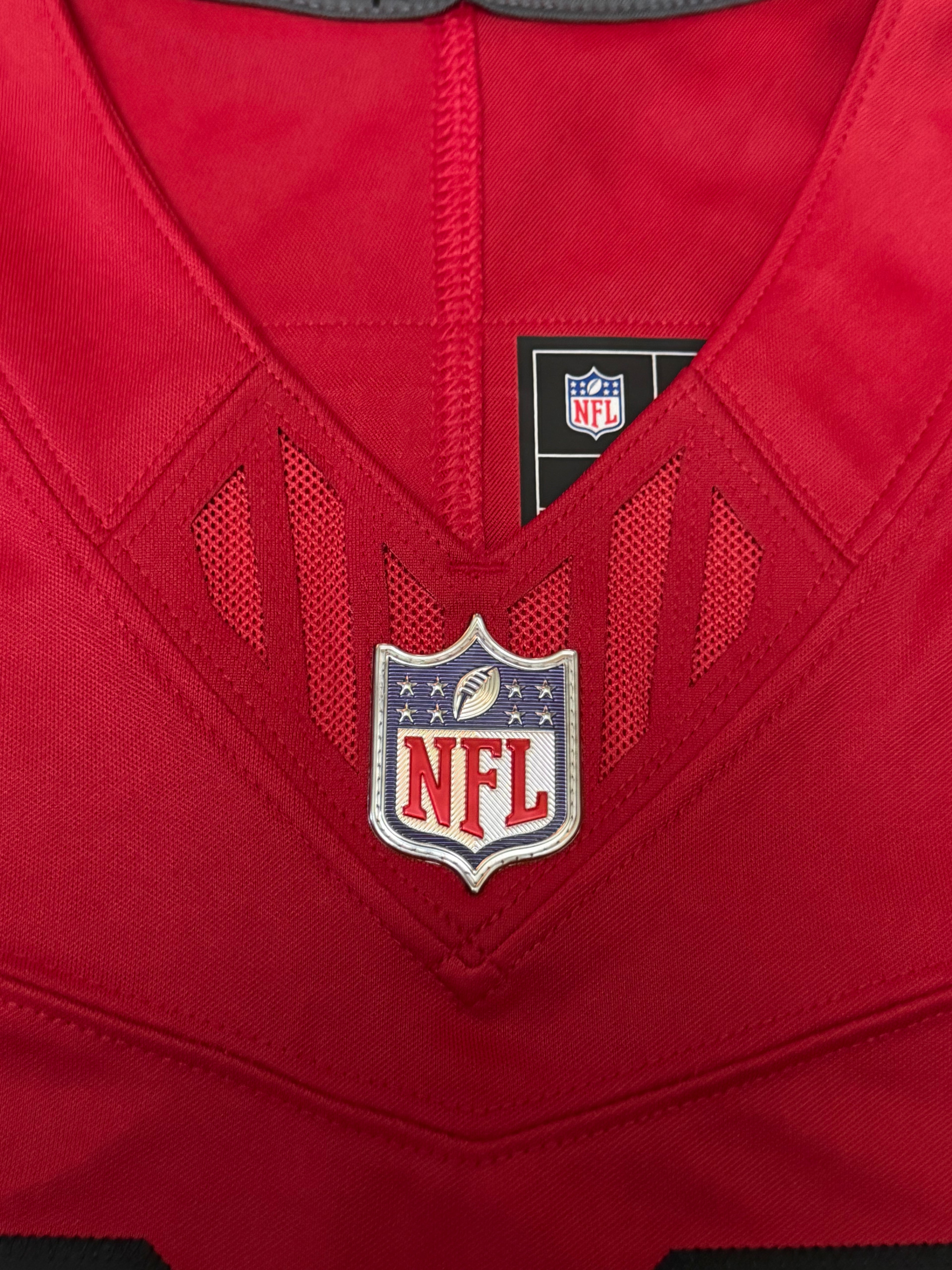 Christian McCaffrey San Francisco 49ers Jersey #23 Nike Vapor Fuse Limited Stitched Red Size (Medium) NFL