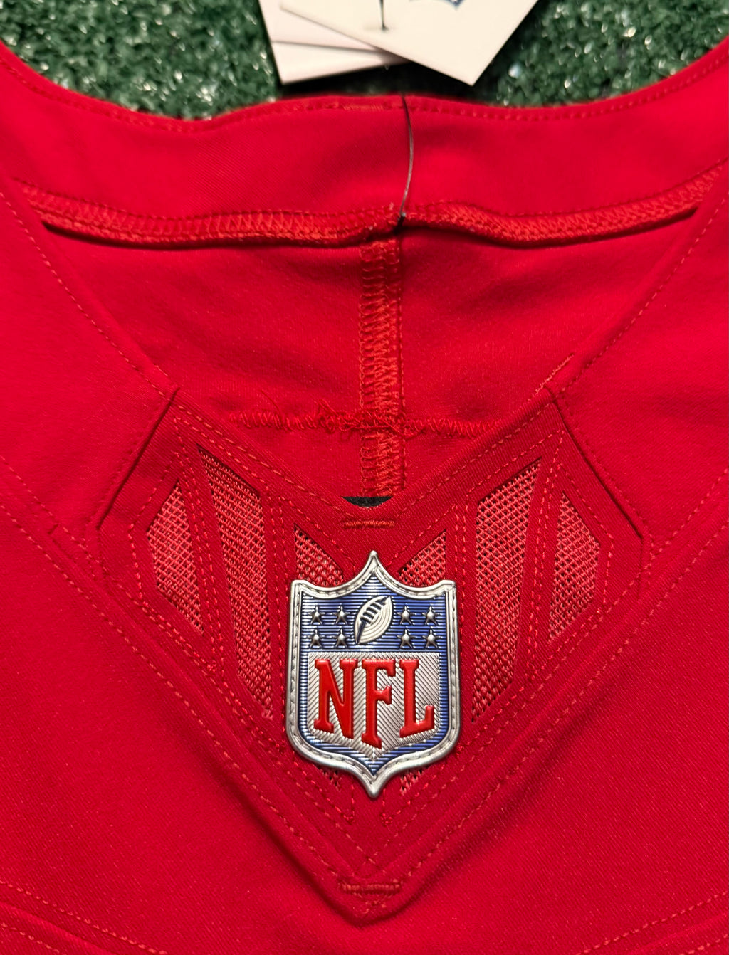 Fred Warner San Francisco 49ers Jersey #54 Nike Vapor FUSE Elite Red Size 44 (Large) NFL