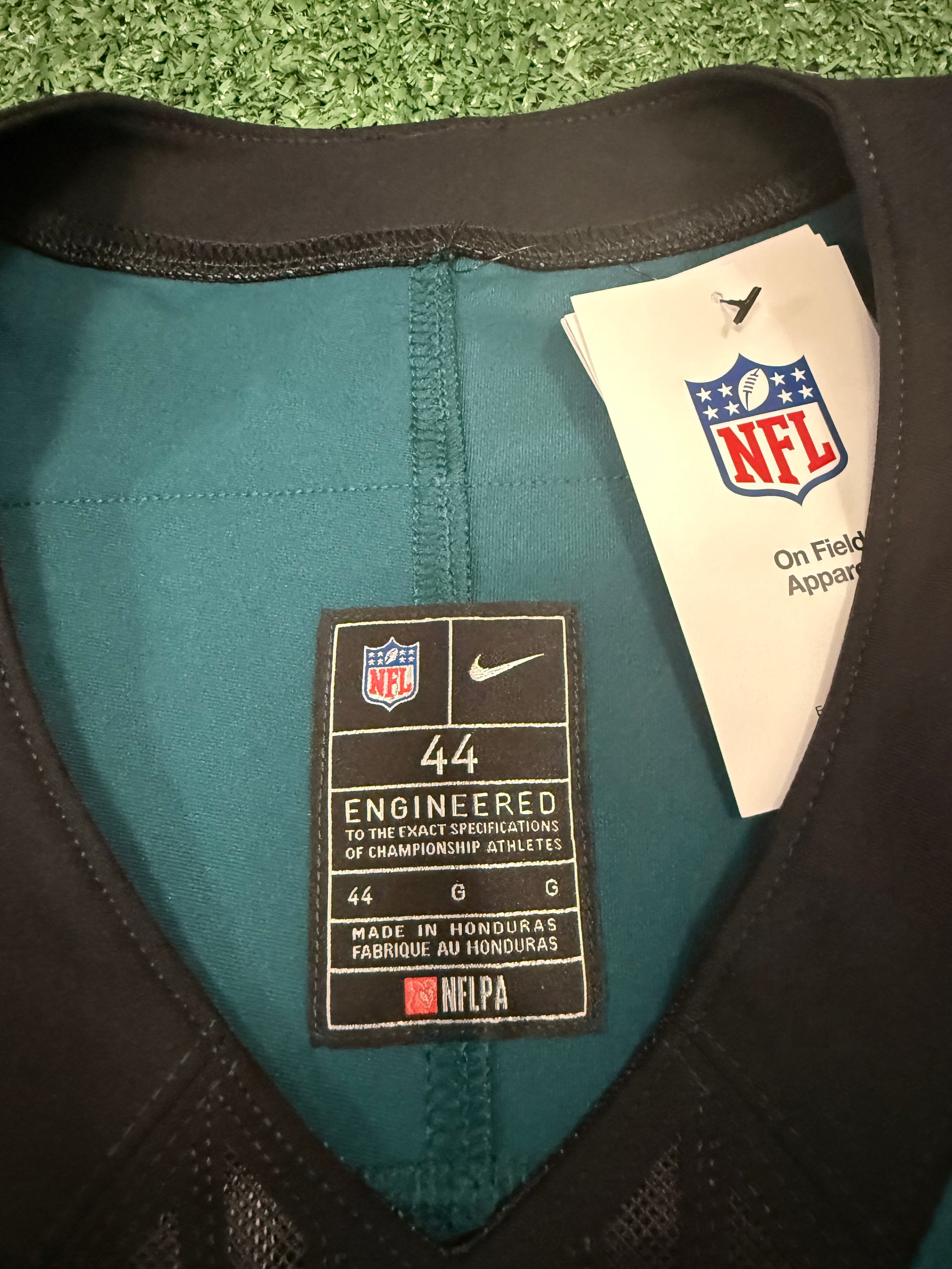 Jalen Hurts Philadelphia Eagles Jersey #1 Nike Vapor FUSE Elite Green size 44 (Large) NFL