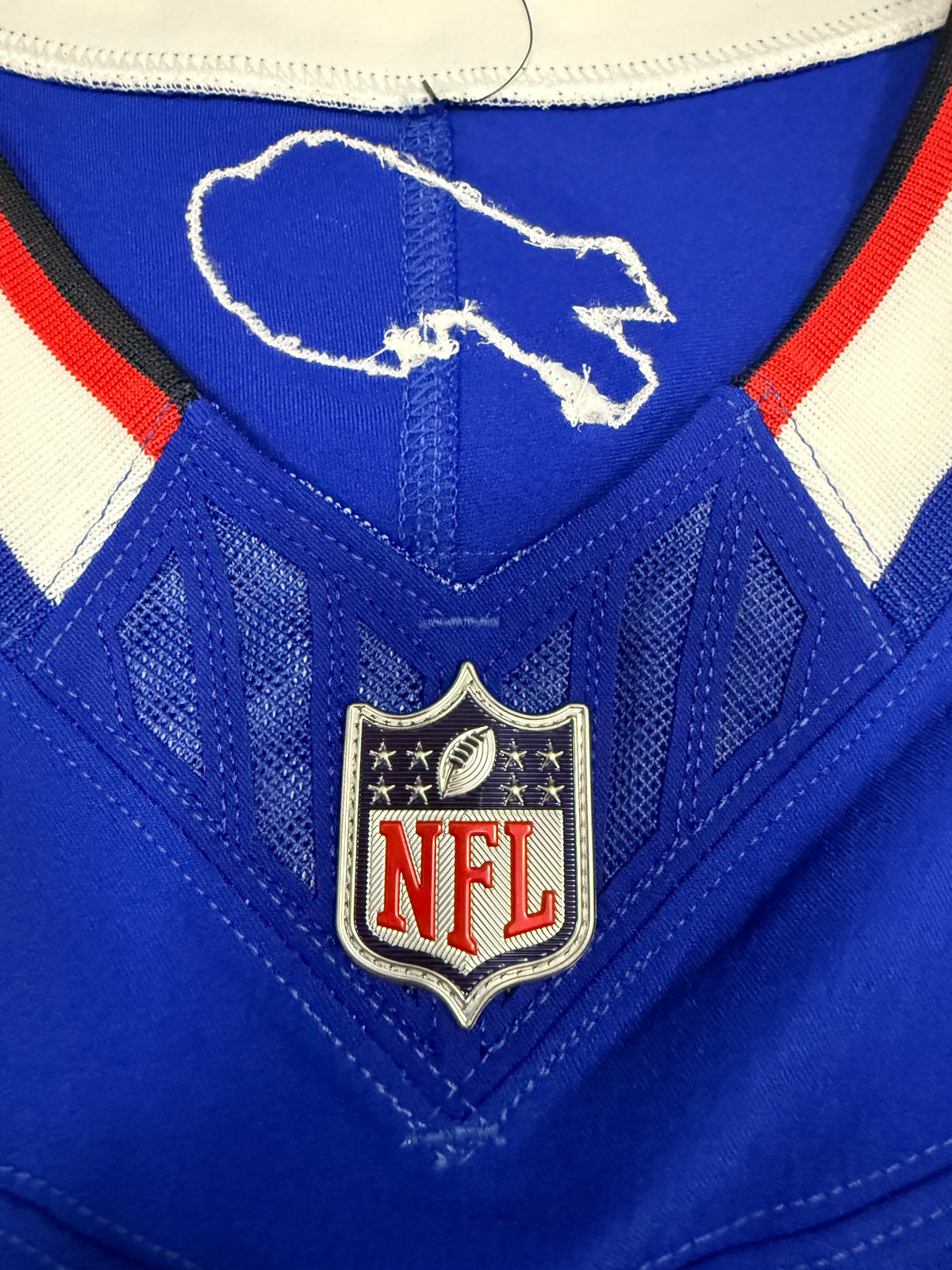 Josh Allen Buffalo Bills Jersey #17 Nike Vapor Fuse Elite Blue Size 40 (M) NFL
