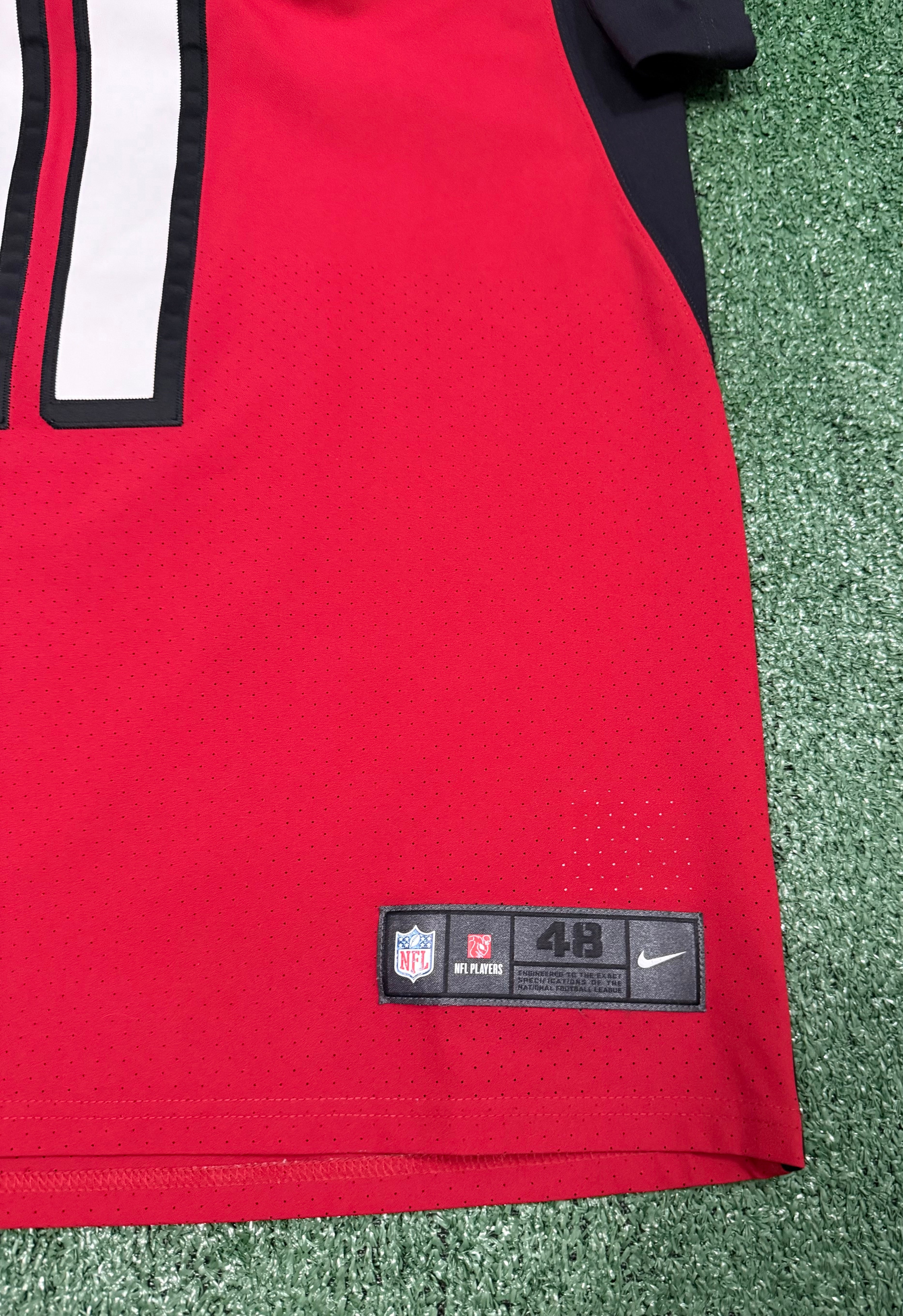 Julio Jones Atlanta Falcons Jersey #11 Nike Vapor Elite Red Size 48 (XL) NFL