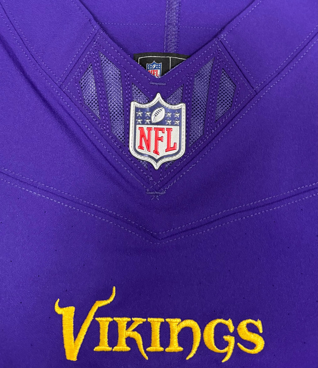 Justin Jefferson Minnesota Vikings Jersey #18 Nike Vapor FUSE Elite Purple Size 48 (XL) NFL