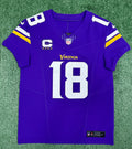 Justin Jefferson Minnesota Vikings Jersey #18 Nike Vapor FUSE Elite Purple Size 40 (Medium) NFL