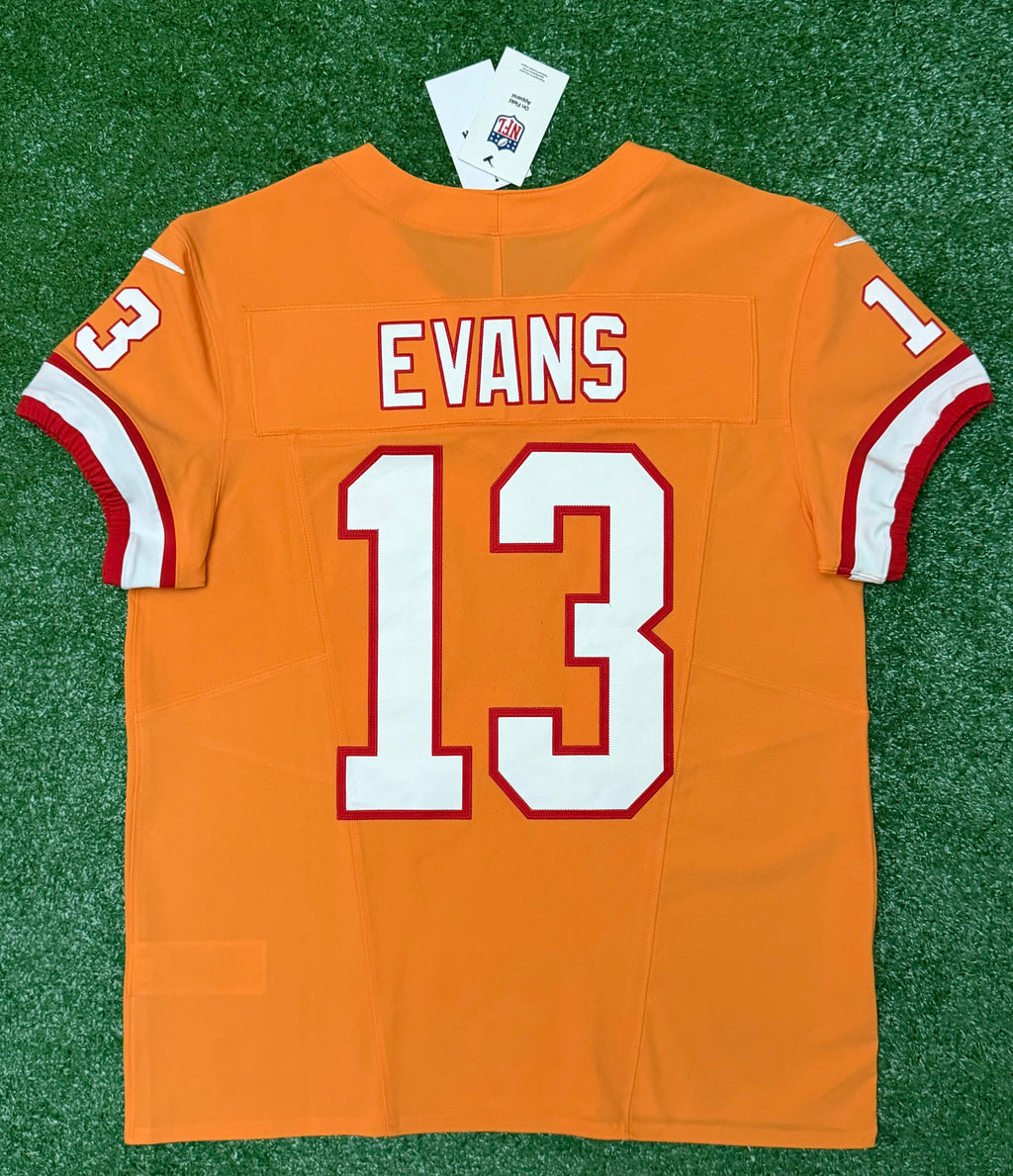 Mike Evans Tampa Bay Buccaneers Jersey #13 Nike Vapor FUSE Elite Orange Creamsicle Size 44 (Large) NFL