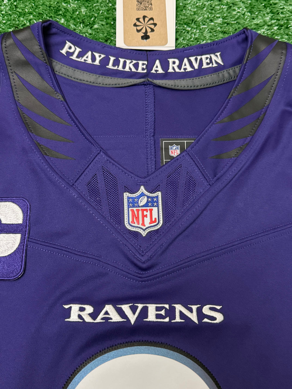 Lamar Jackson Baltimore Ravens Jersey #8 Nike Vapor FUSE Limited Purple Size (Large) NFL