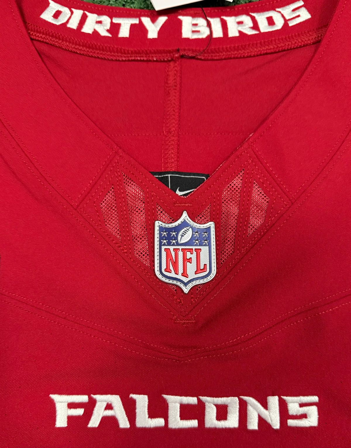 Bijan Robinson Atlanta Falcons Jersey #7 Nike Vapor FUSE Elite Red Size 44 (Large) NFL