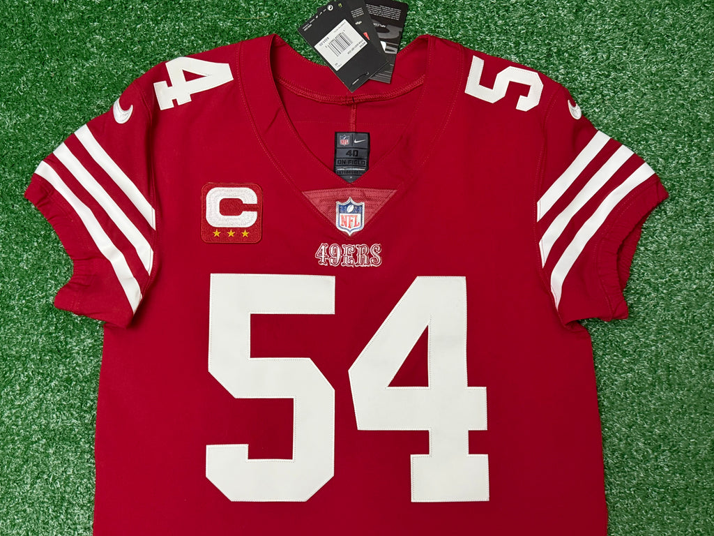 Fred Warner San Francisco 49ers
Jersey #54 Nike Vapor Elite red Size 40 (Medium) NFL