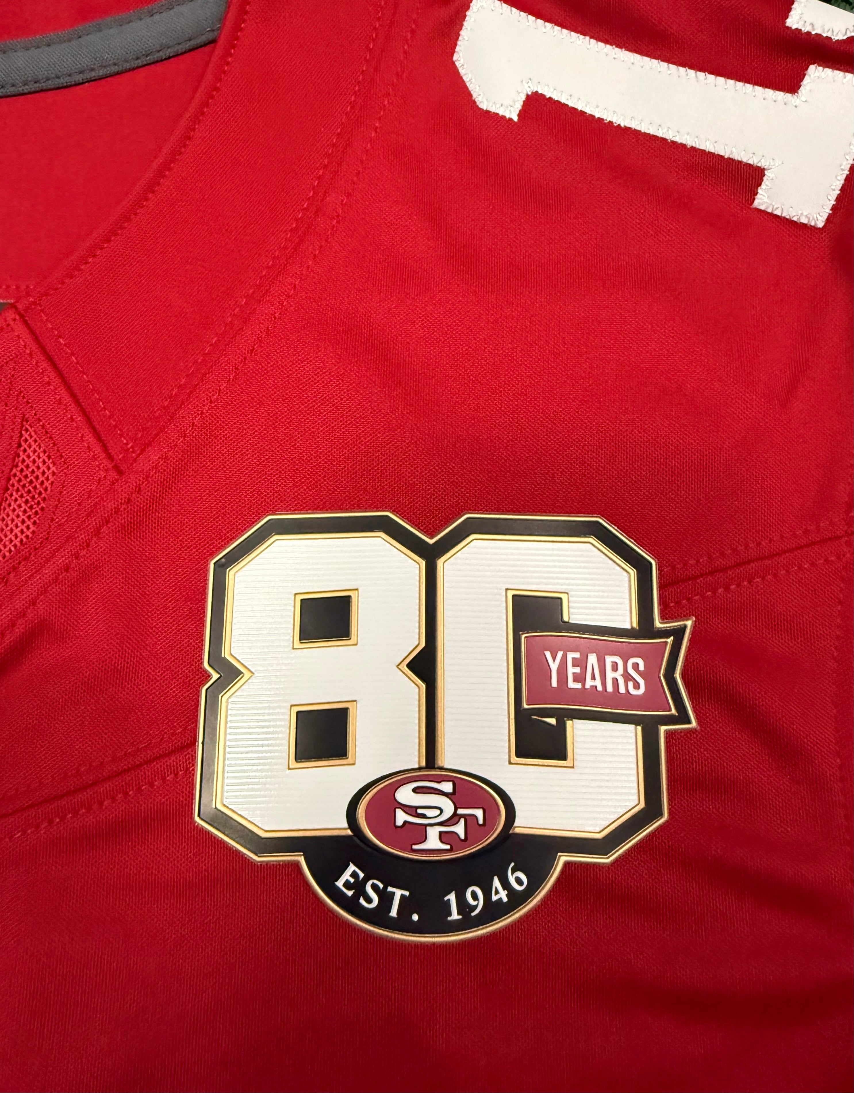 Brock Purdy San Francisco 49ers Jersey #13 Nike Vapor Fuse Limited Stitched Red Size (Medium) NFL