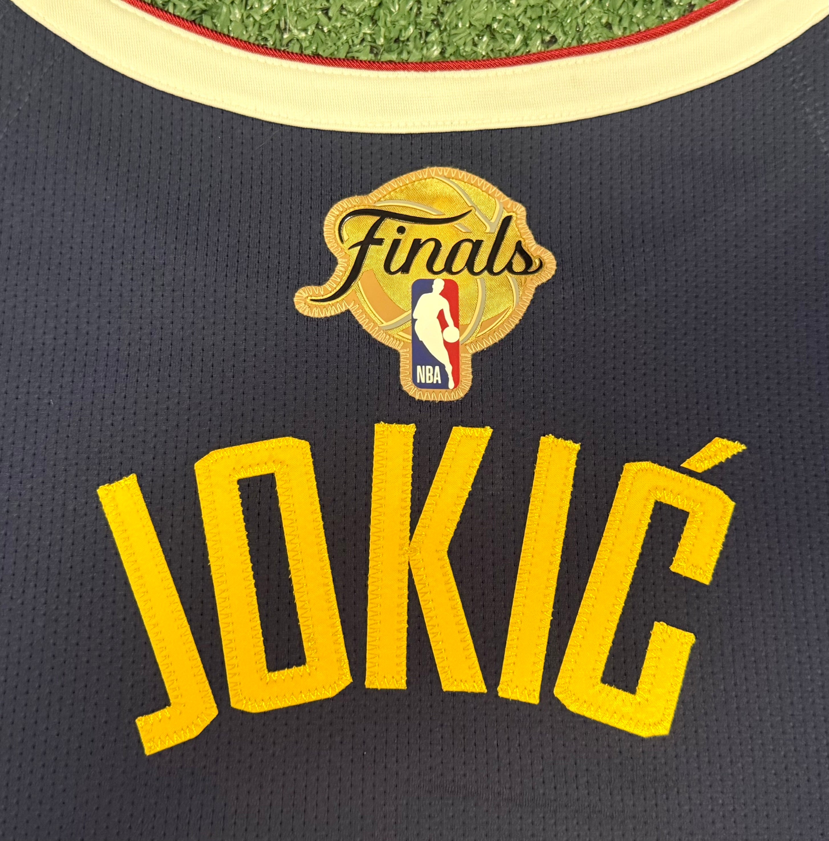 Nikola Jokic Denver Nuggets Jersey #15 Nike ADV Authentic Navy Size 52 (XL) NBA