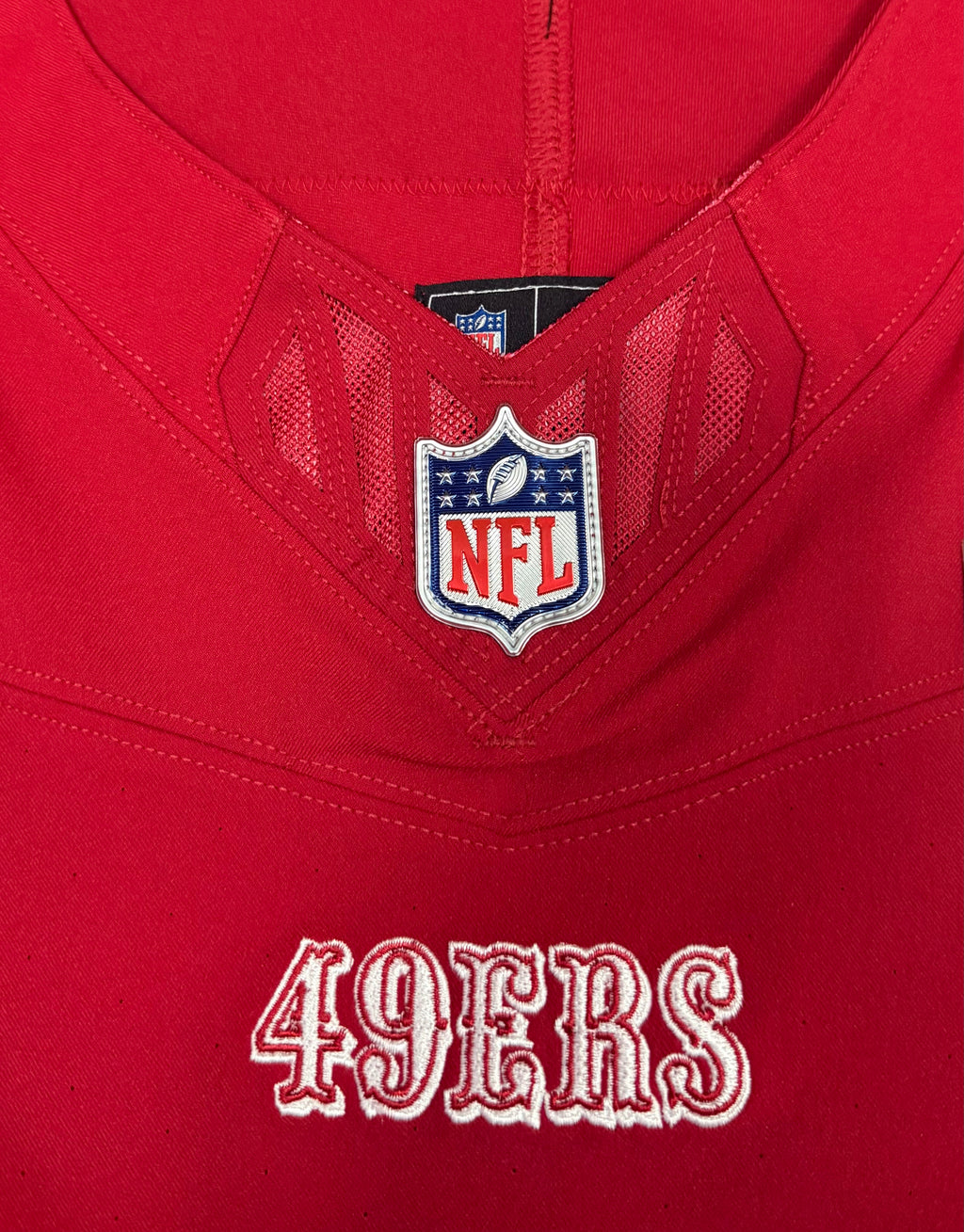 Dre Greenlaw San Francisco 49ers Jersey #57 Nike Vapor FUSE Elite Red Size 44 (Large) NFL
