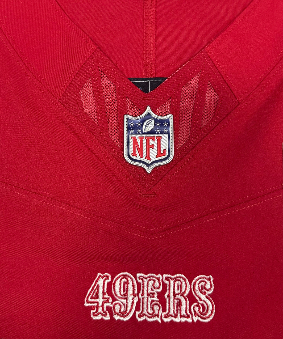 Fred Warner San Francisco 49ers Jersey #54 Nike Vapor FUSE Elite Red Size 40 (Medium) NFL