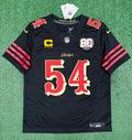 Fred Warner San Francisco 49ers Jersey #54 Nike FUSE Rivalry Black  Size (Large) NFL